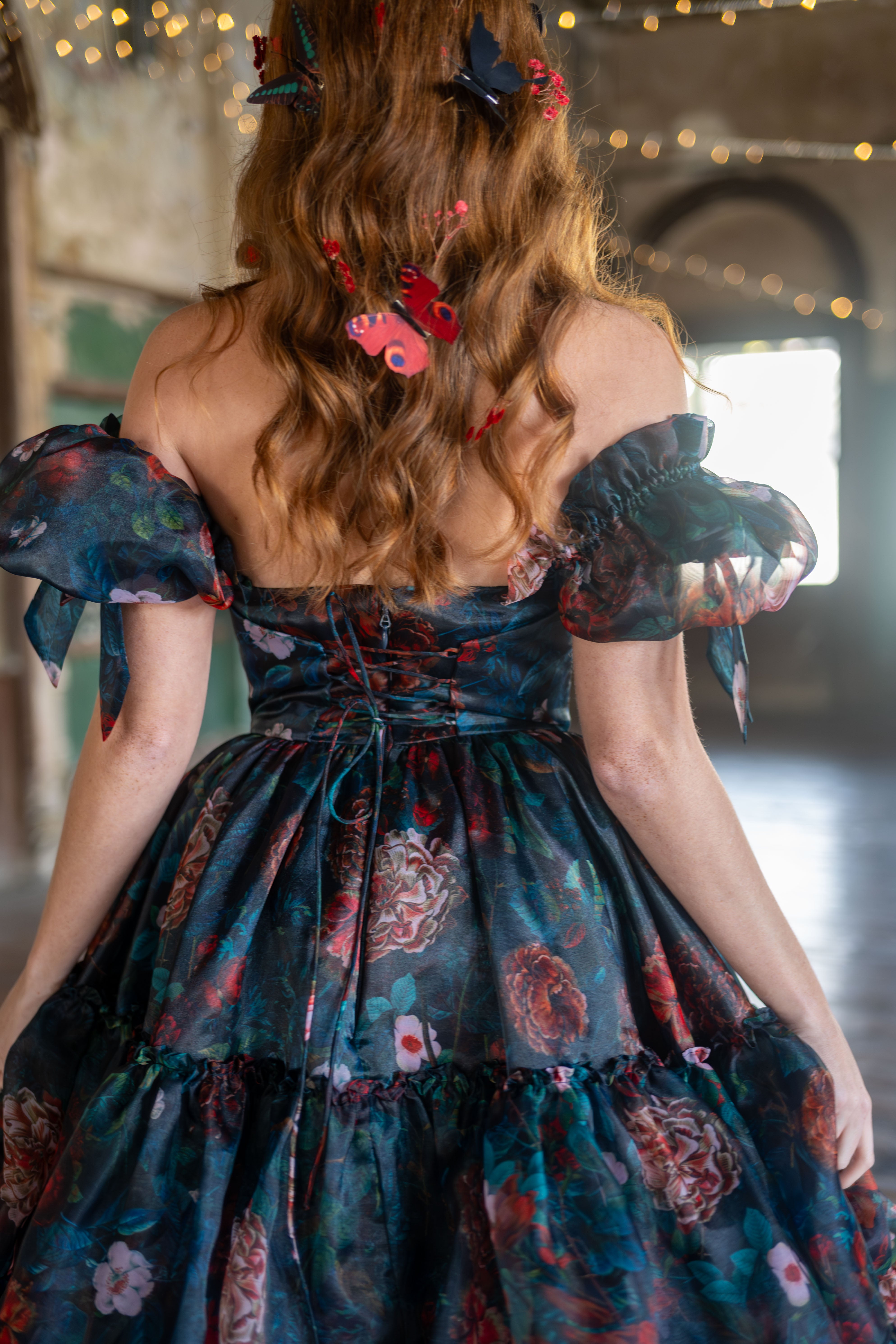 Obsidian Bower Mademoiselle Gown