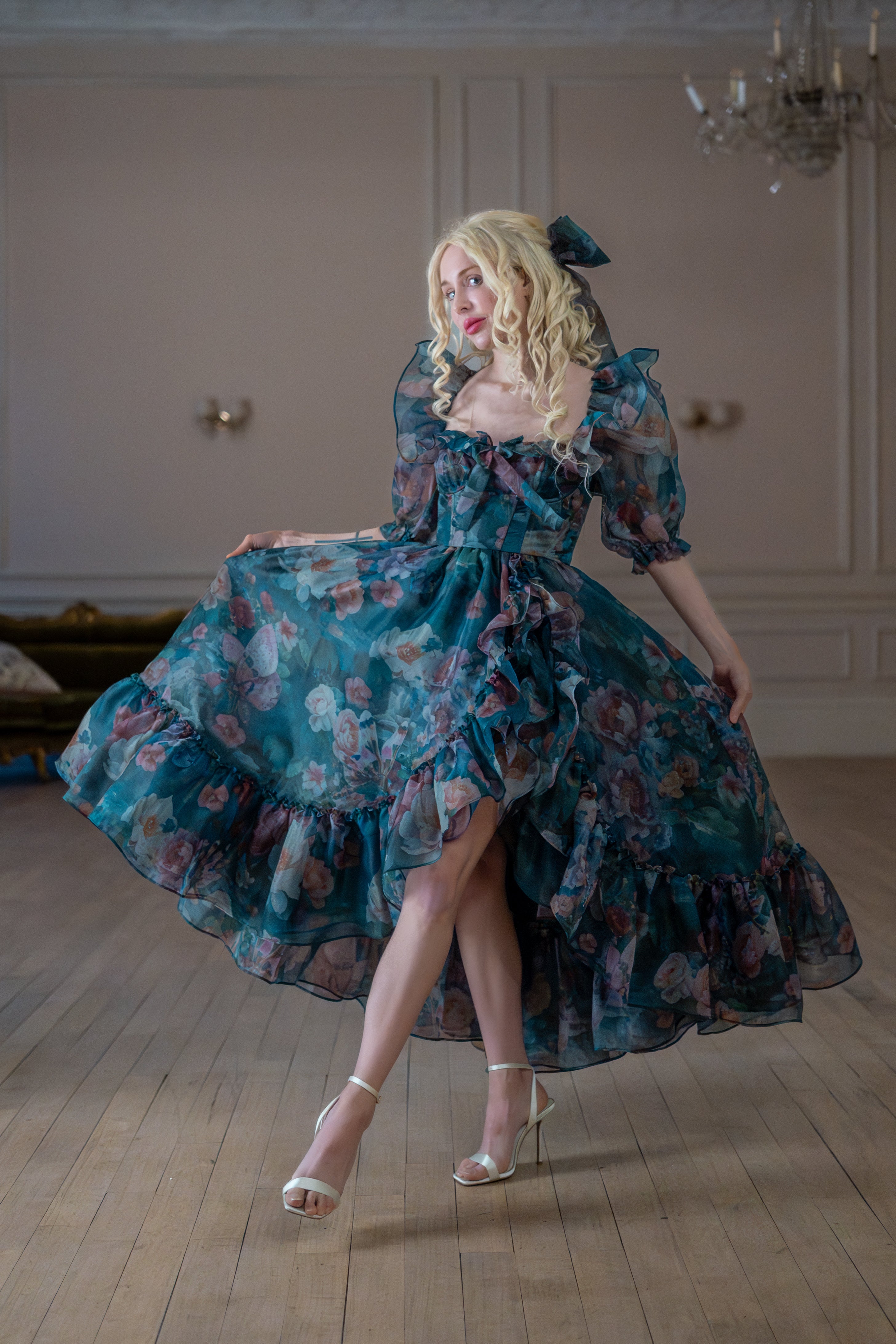 Ophelia Bluestocking Dress