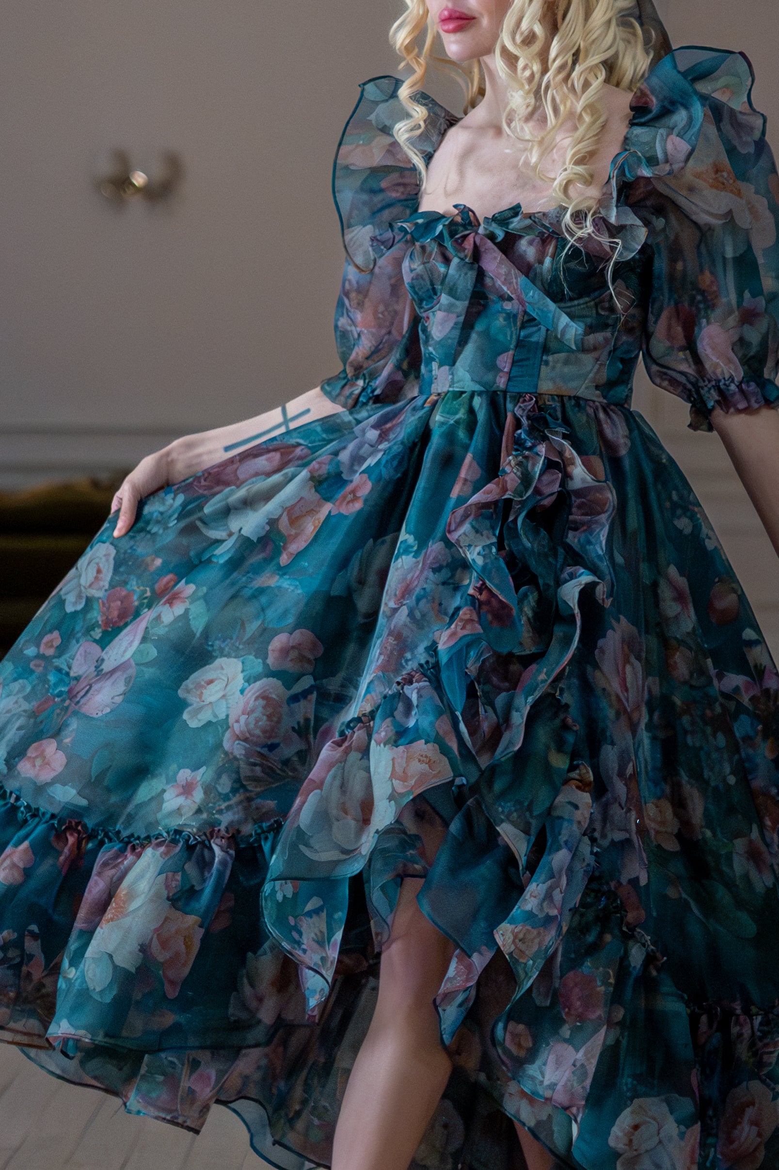 Ophelia Bluestocking Dress