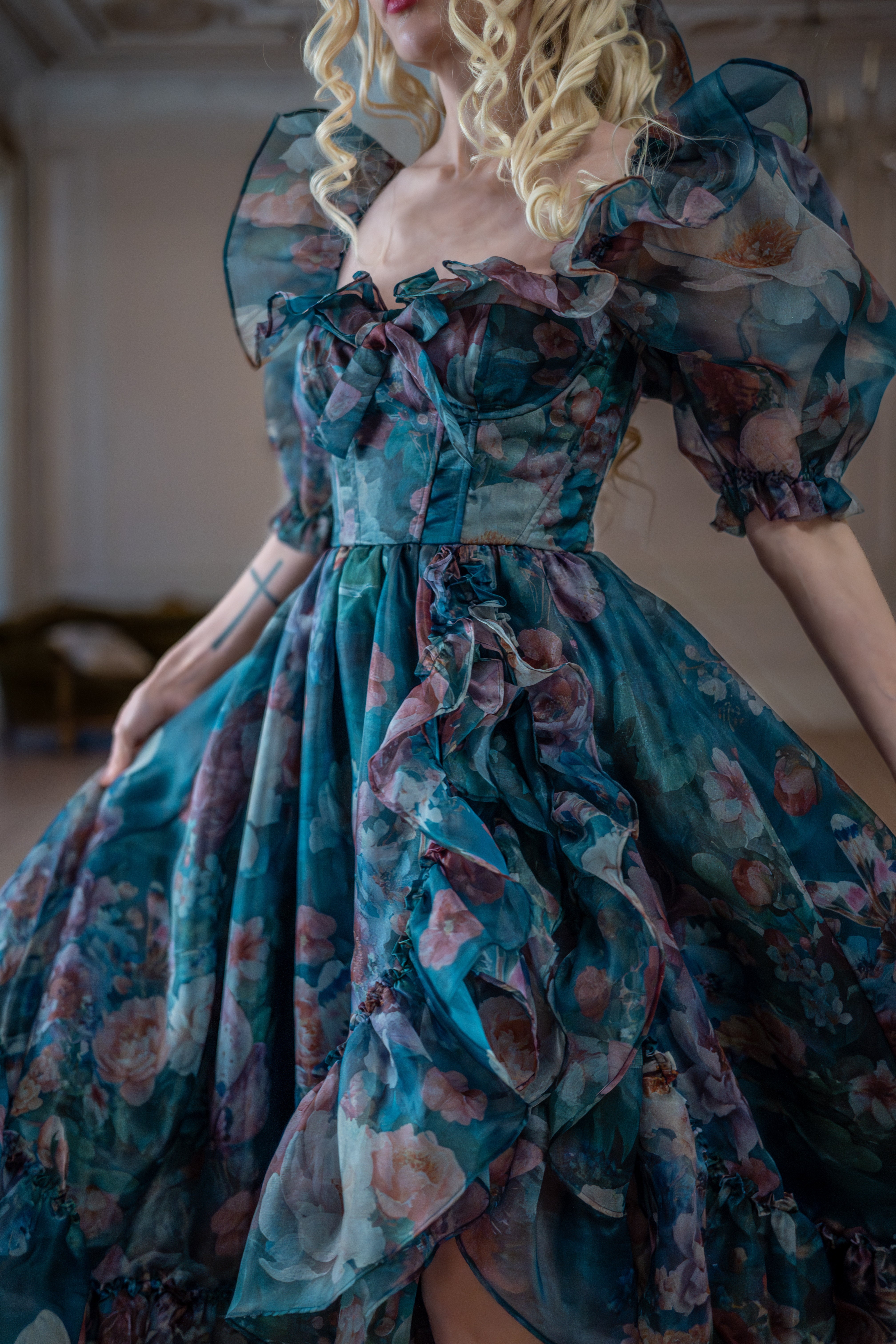 Ophelia Bluestocking Dress