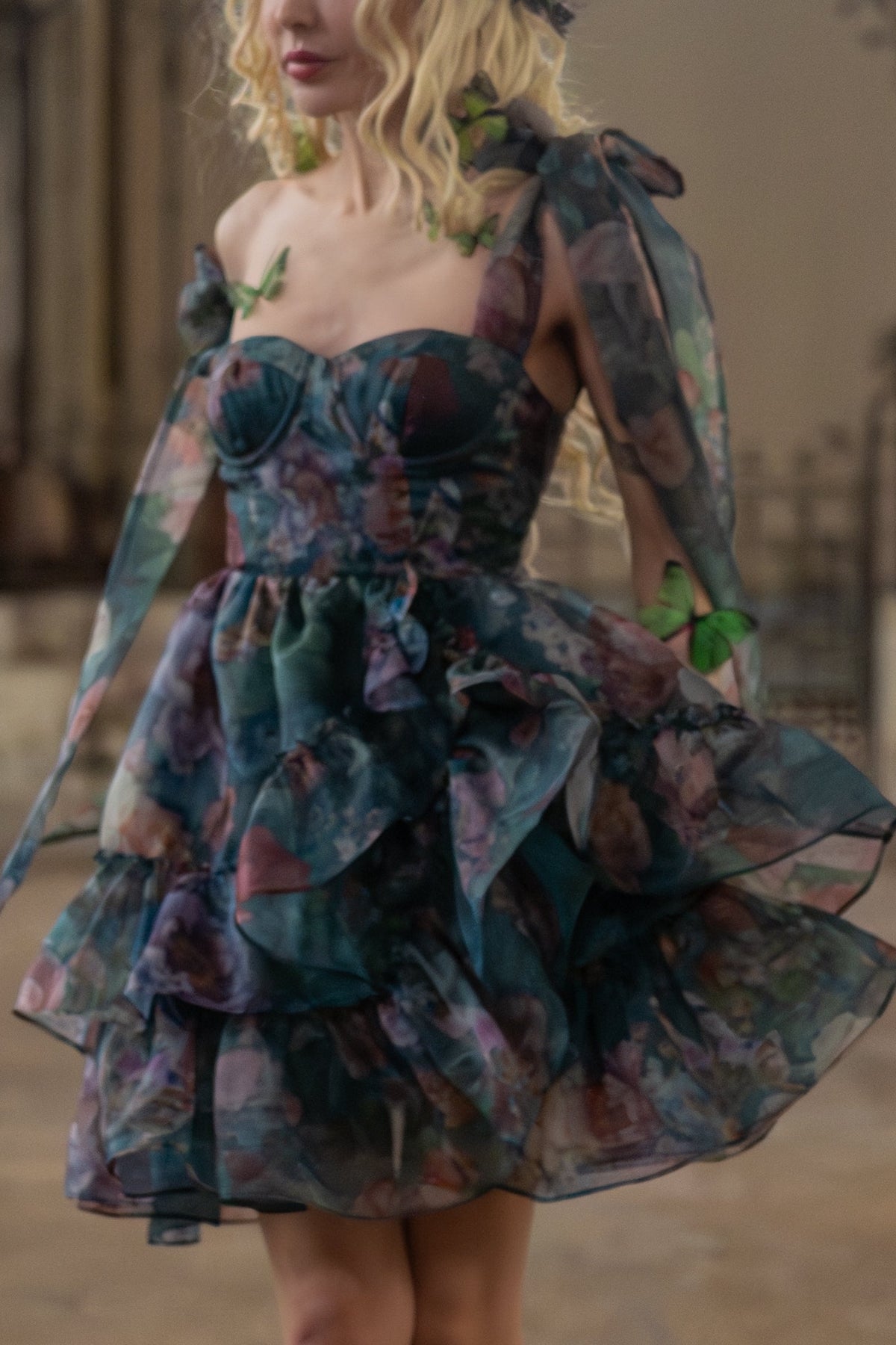 Ophelia Rochette Mini Dress