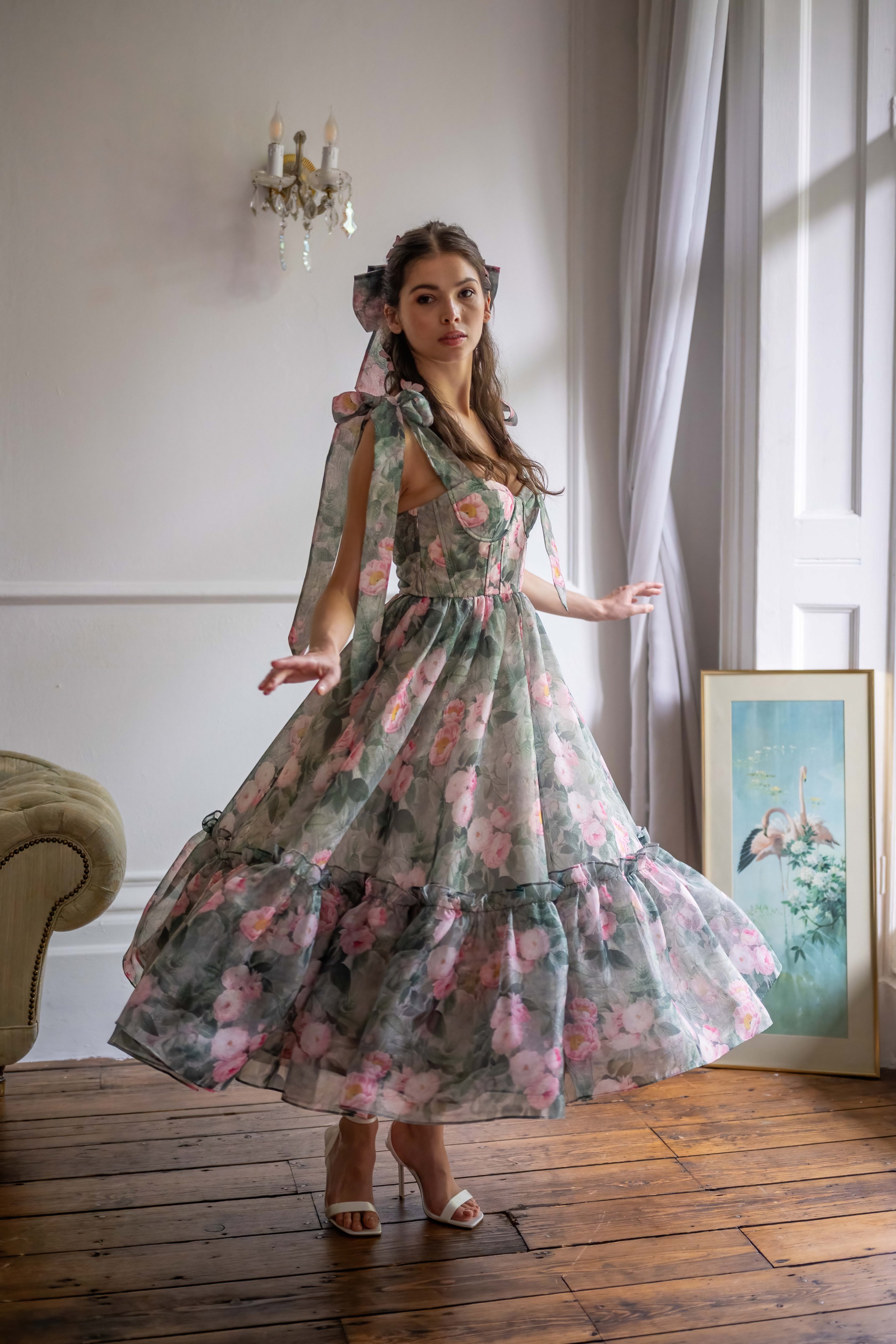 Peony Bouquet Symphony Dress