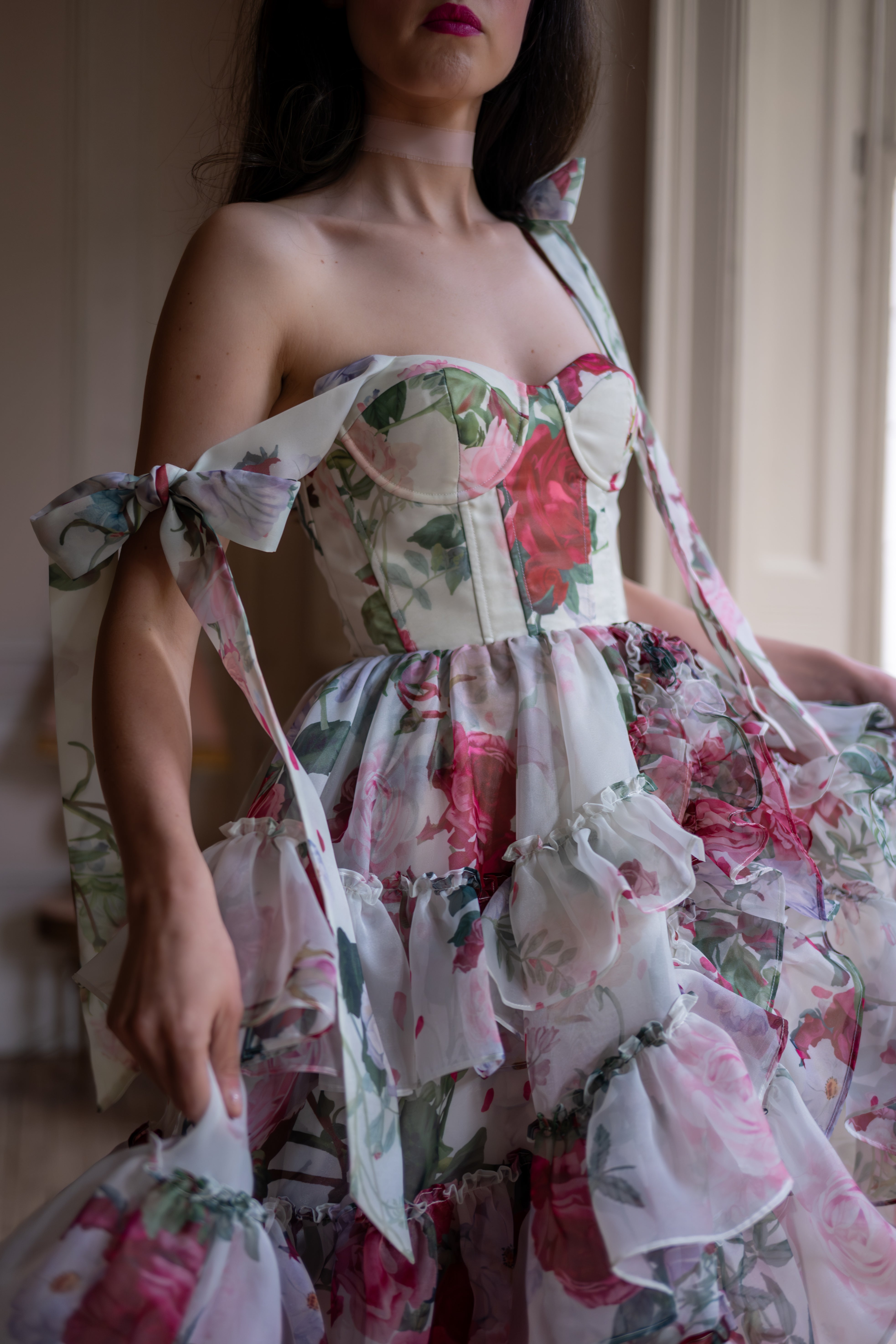 Petal Surrender Muse Dress
