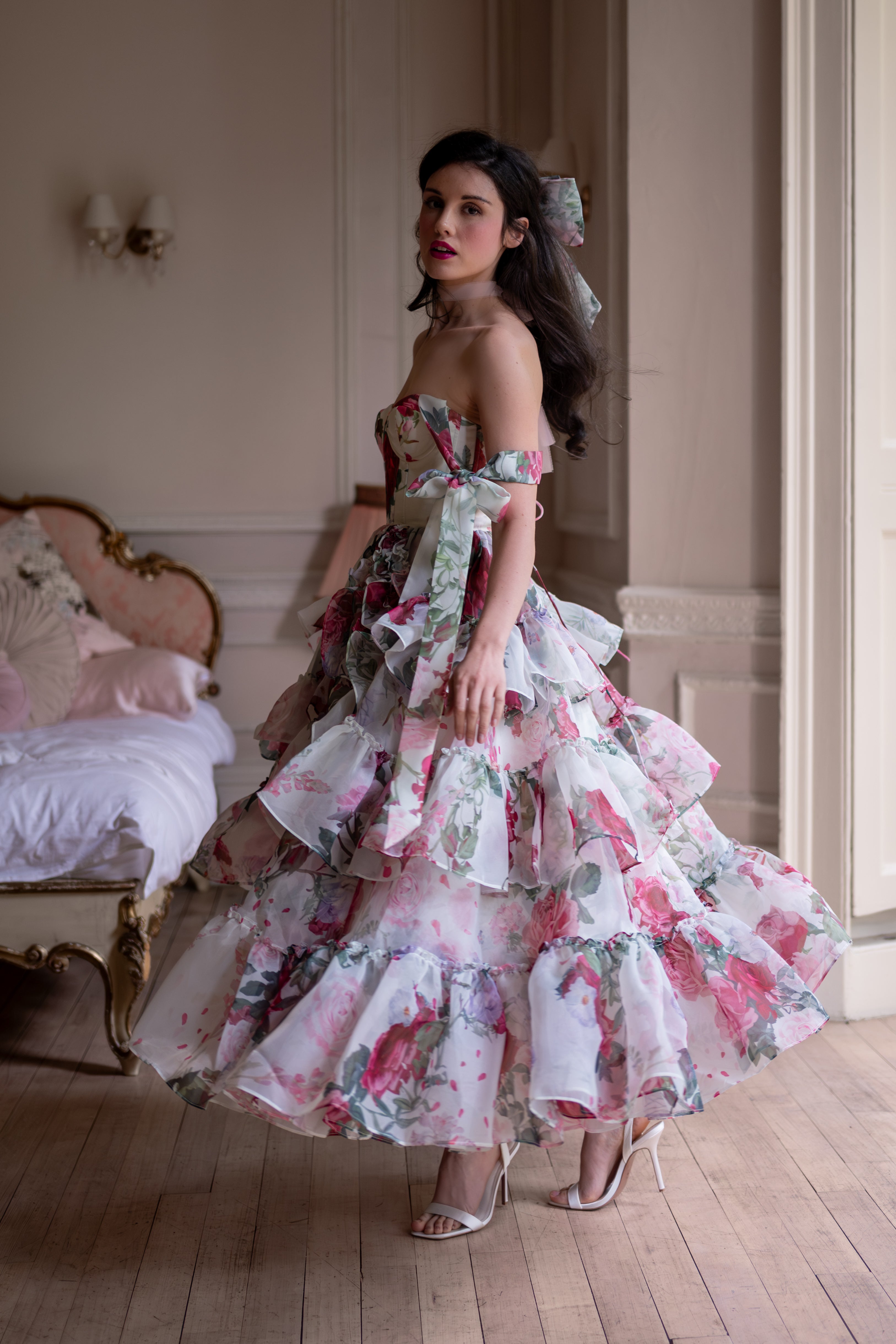 Petal Surrender Muse Dress