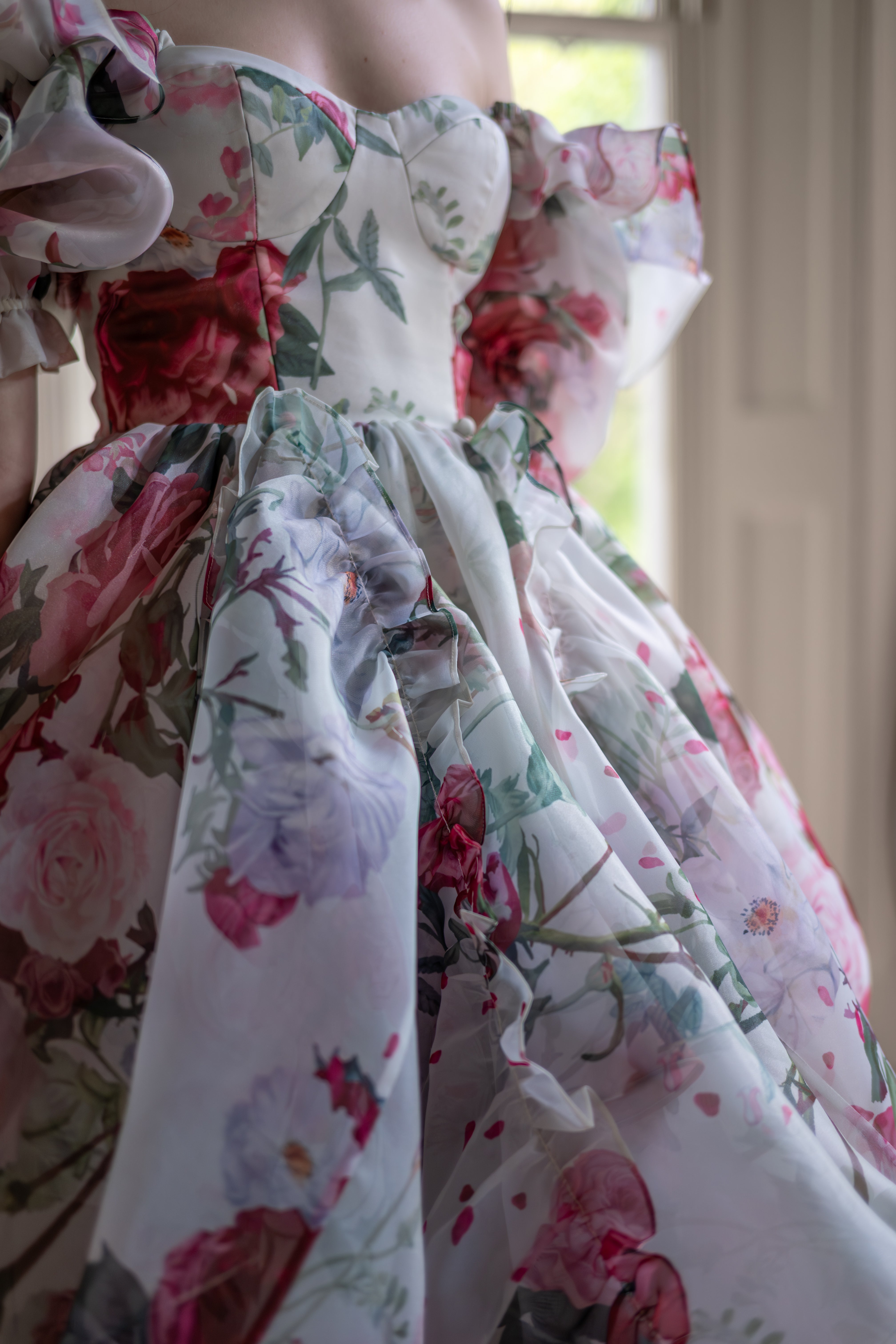 Petal Surrender Sorority Gown