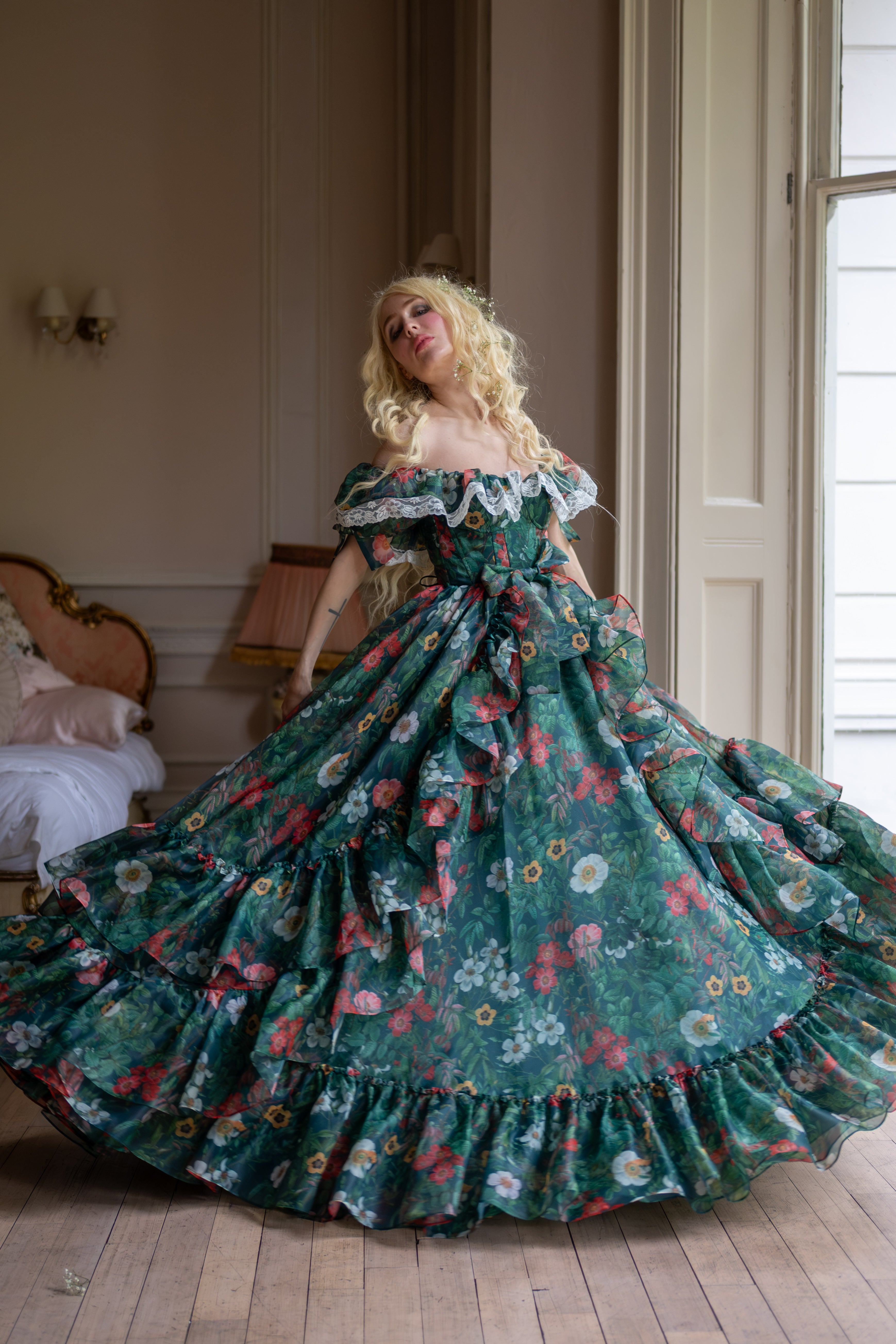 Quiet Abundance Clairmont Gown