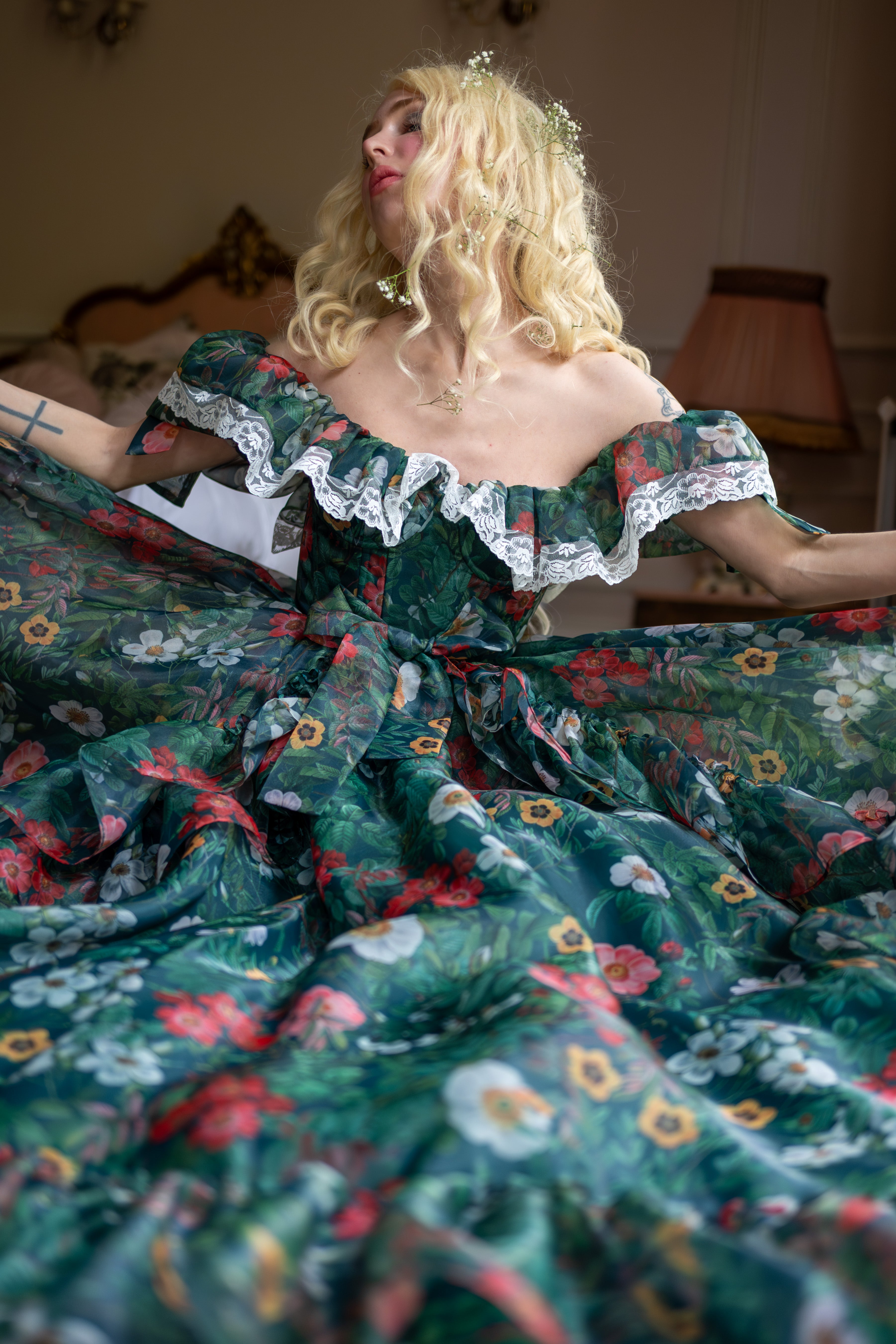 Quiet Abundance Clairmont Gown