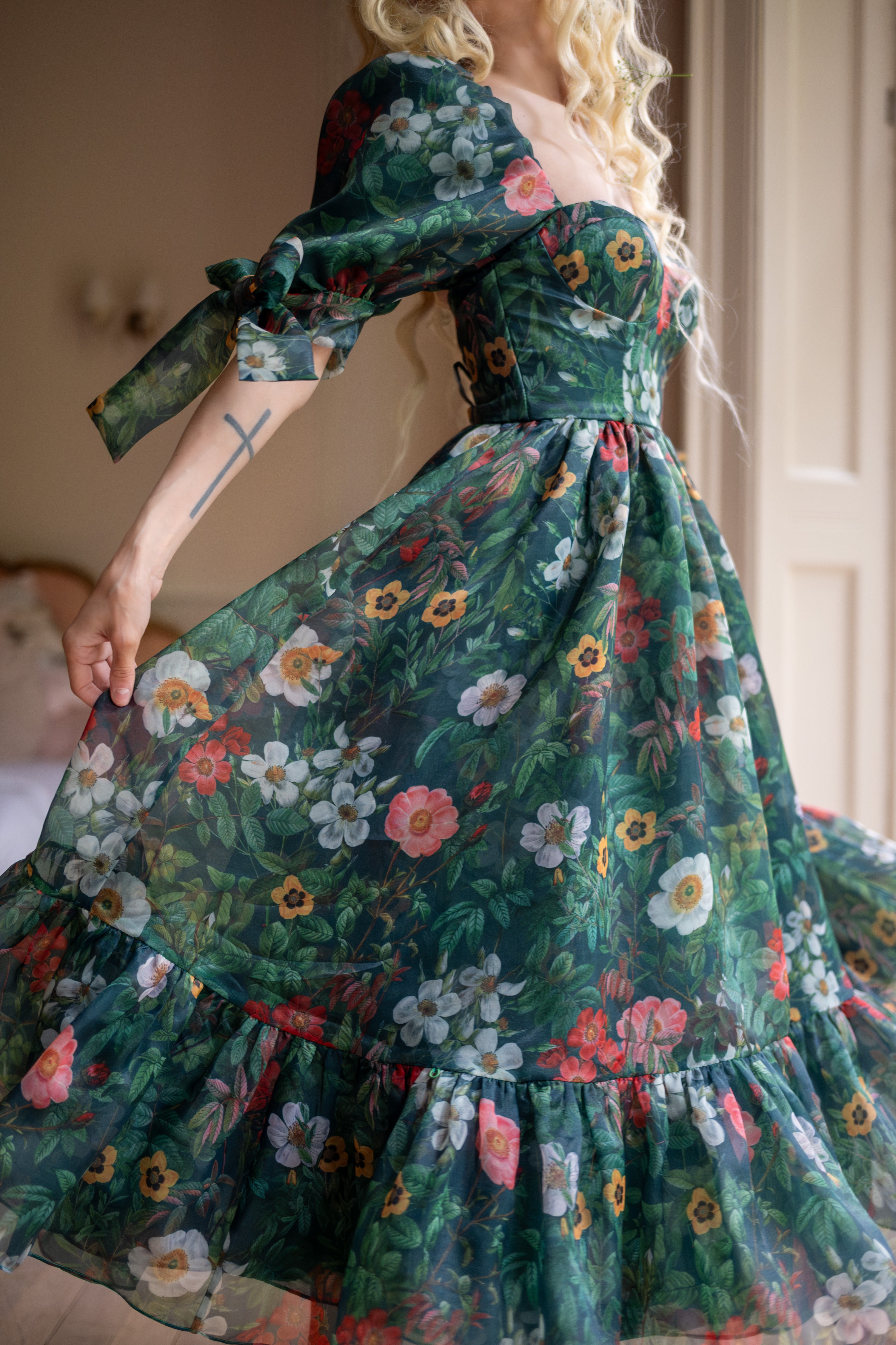 Quiet Abundance Soirée Dress