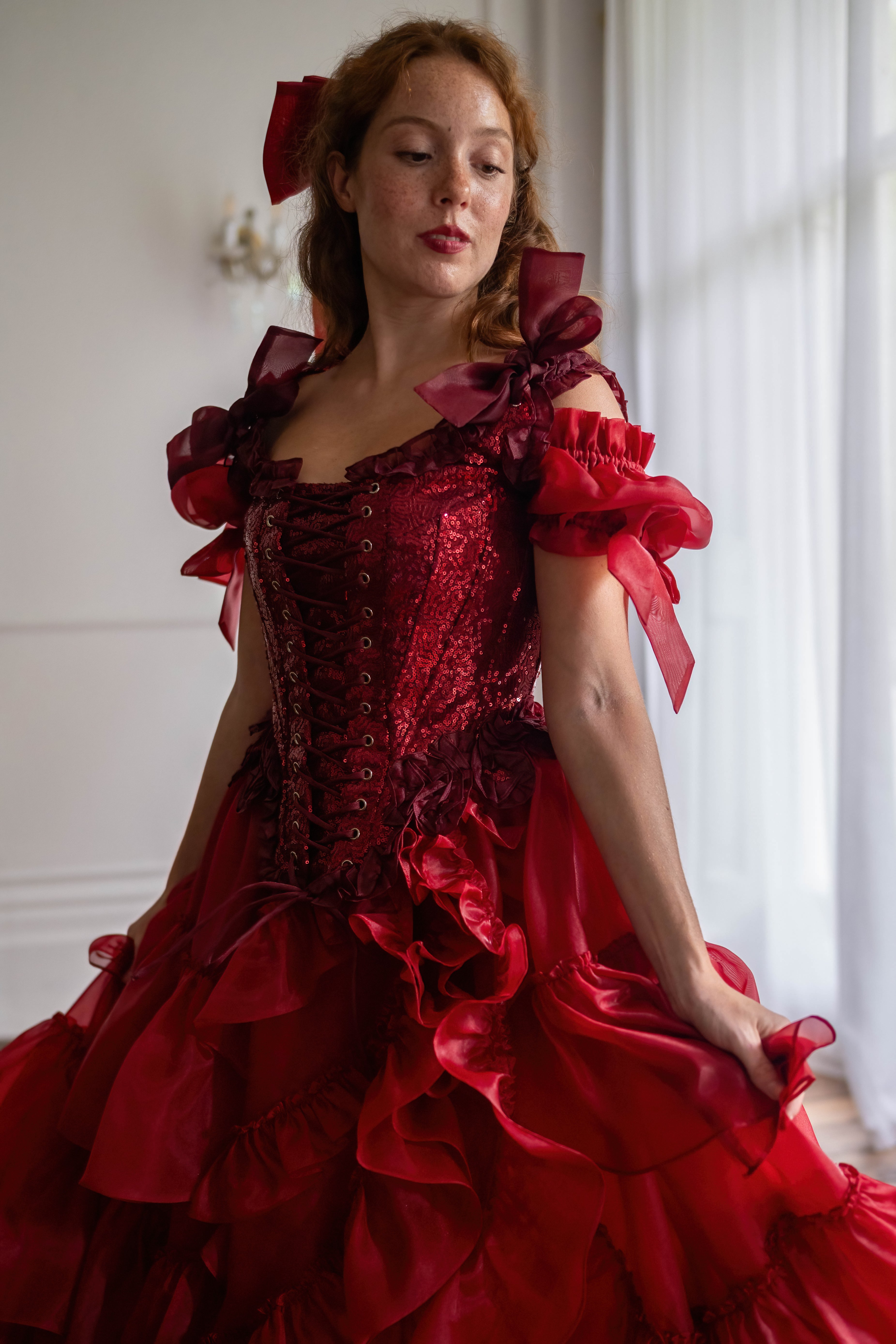 Rouge Étoile Pompadour Corset