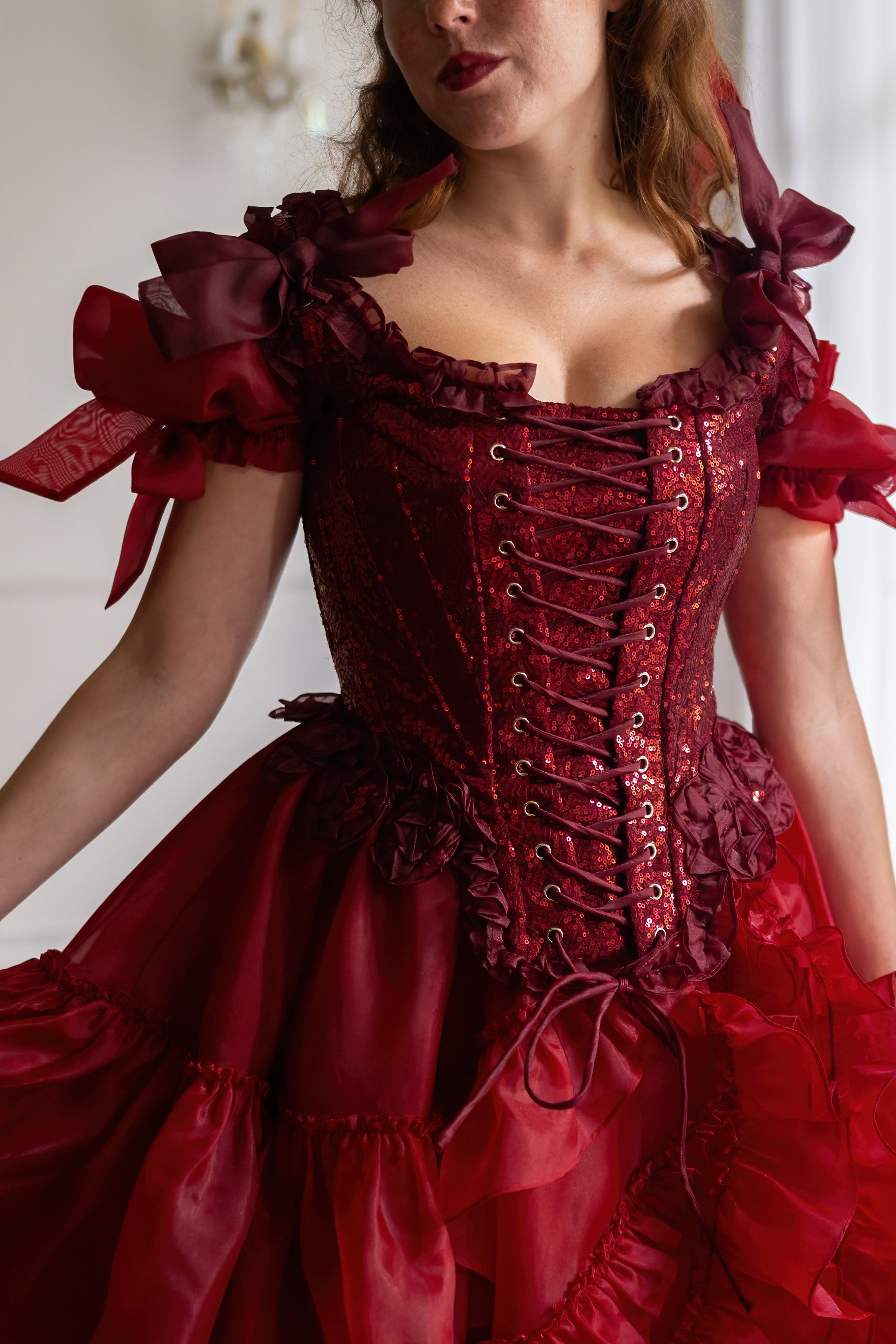Rouge Étoile Pompadour Corset
