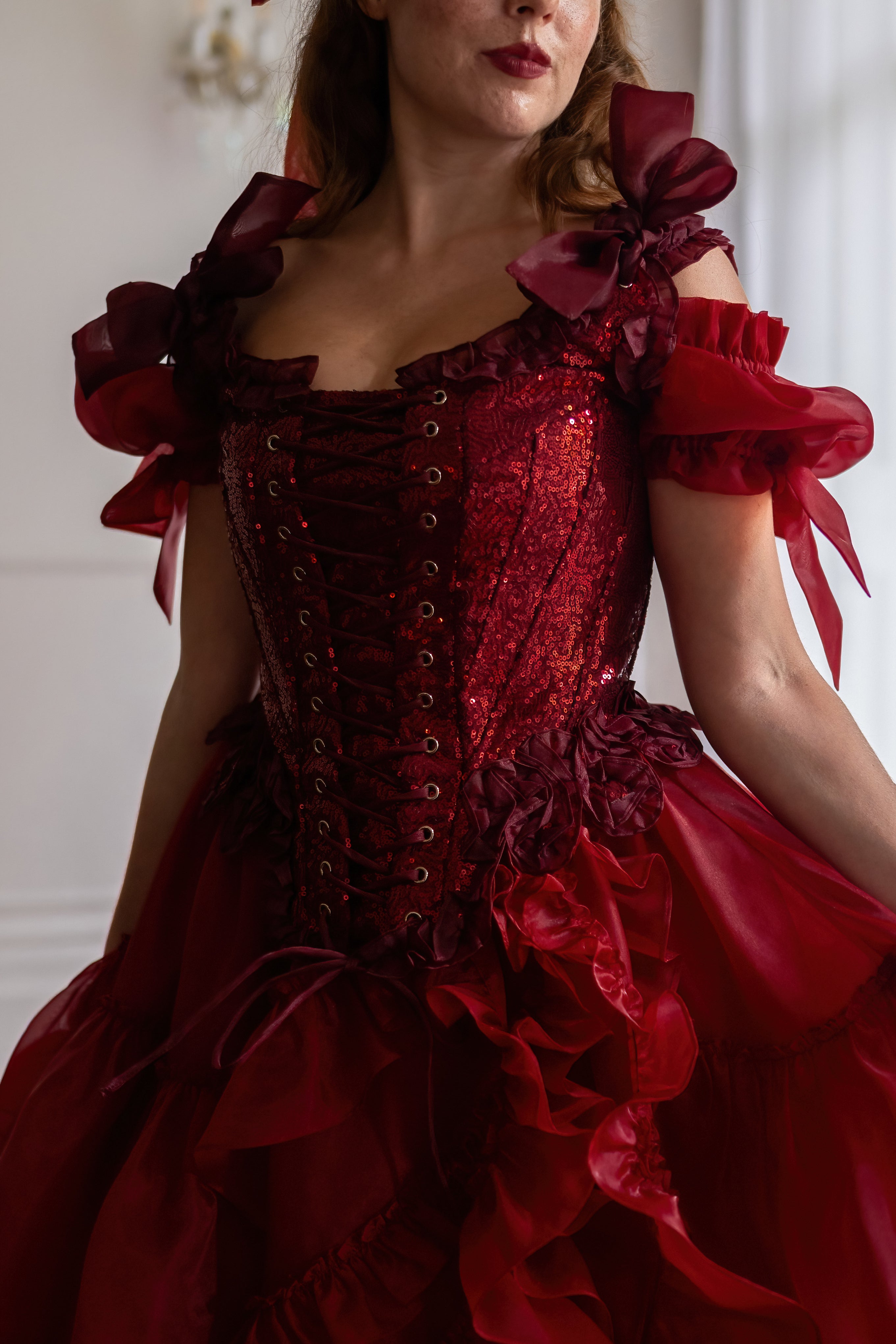 Rouge Étoile Pompadour Corset