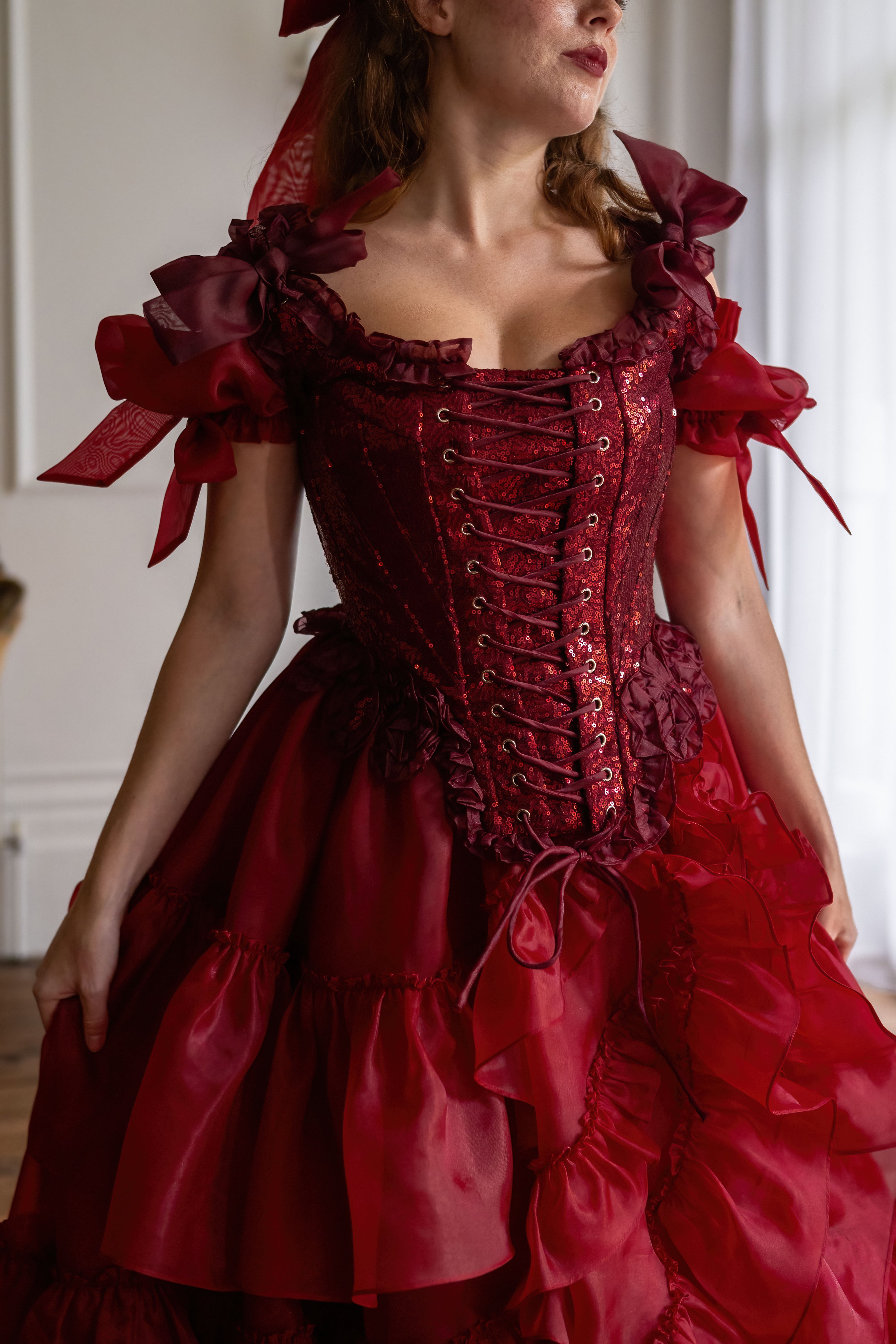 Rouge Étoile Pompadour Corset
