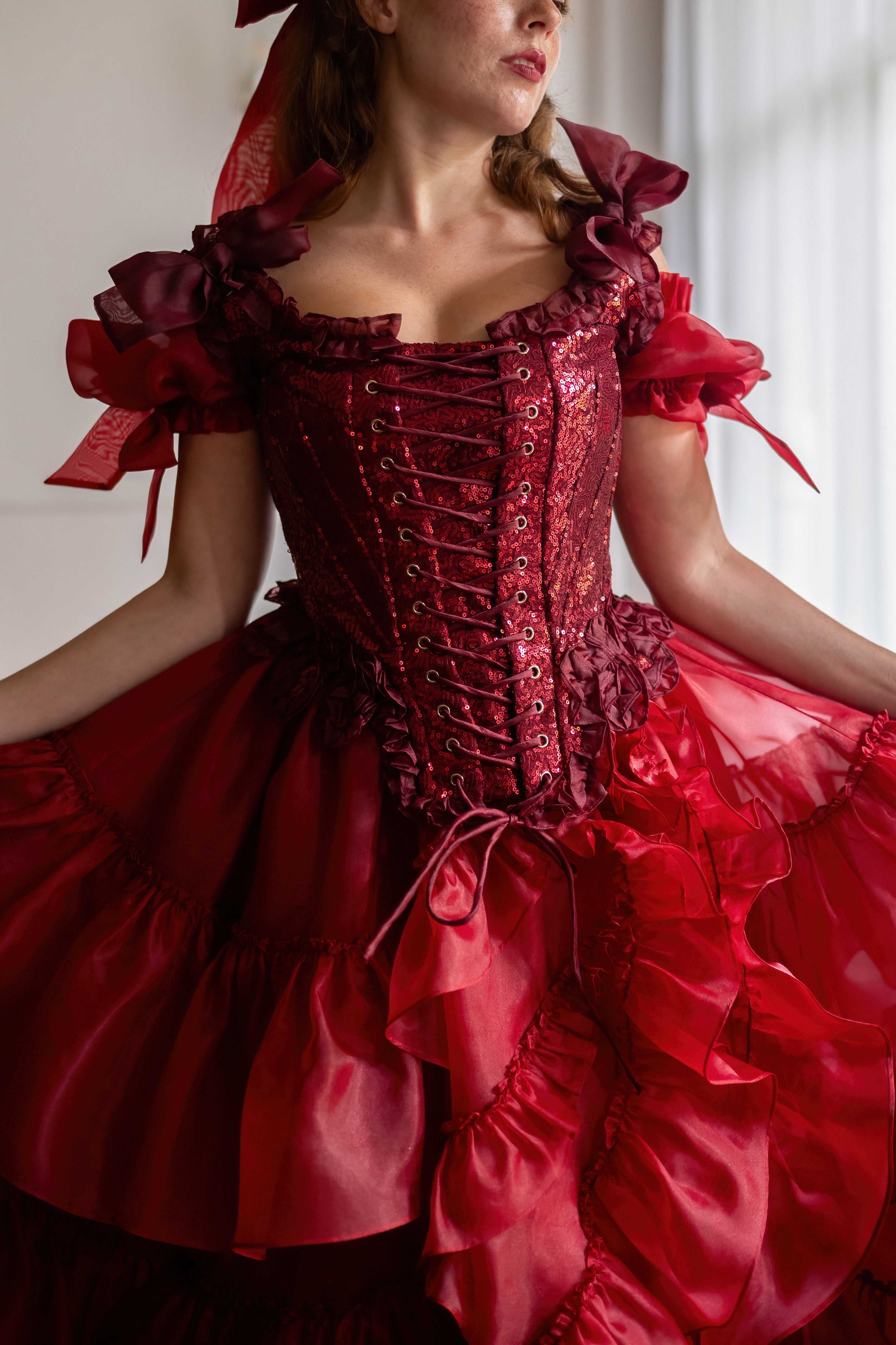 Rouge Étoile Pompadour Corset