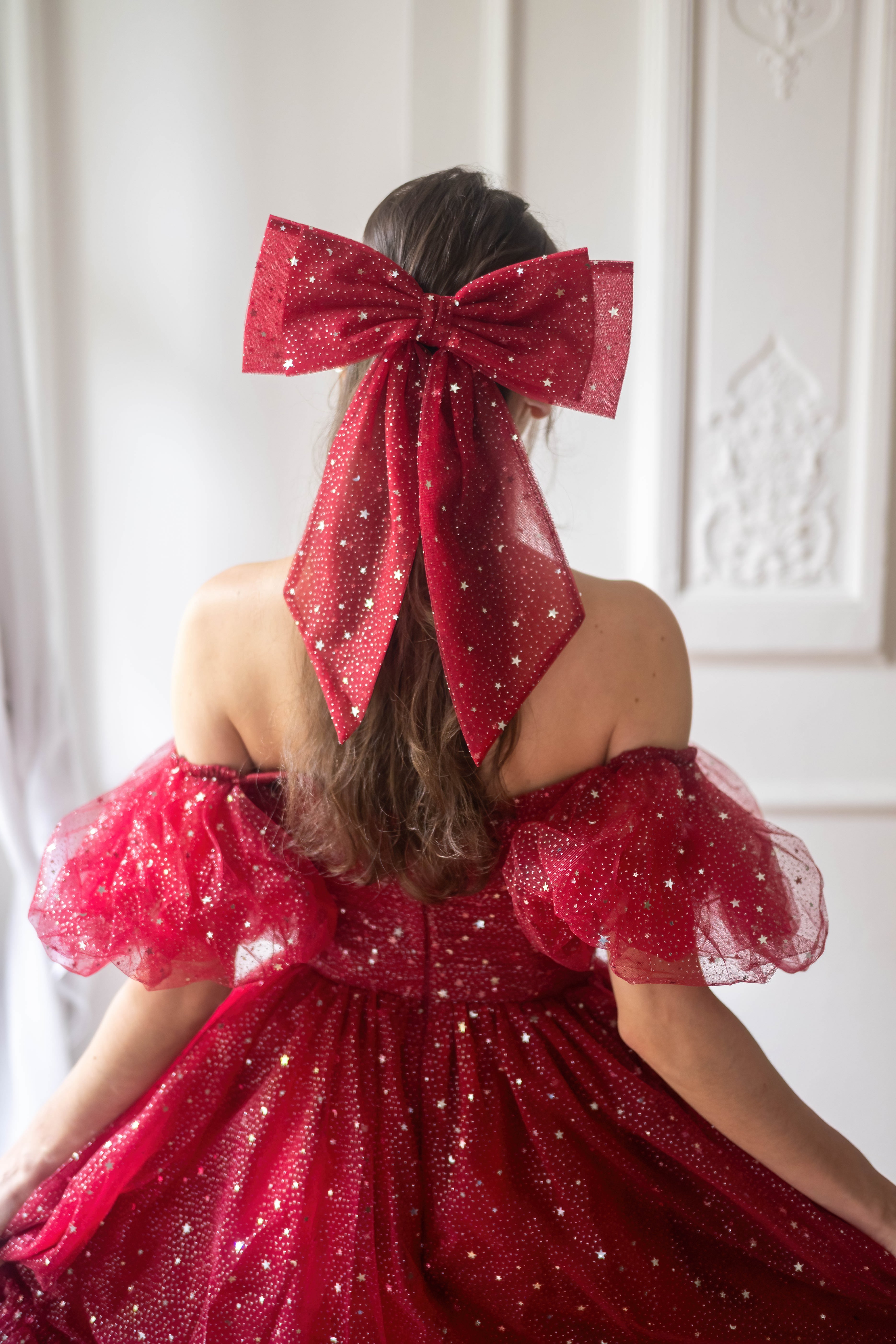 Ruby Slippers Hair Bow