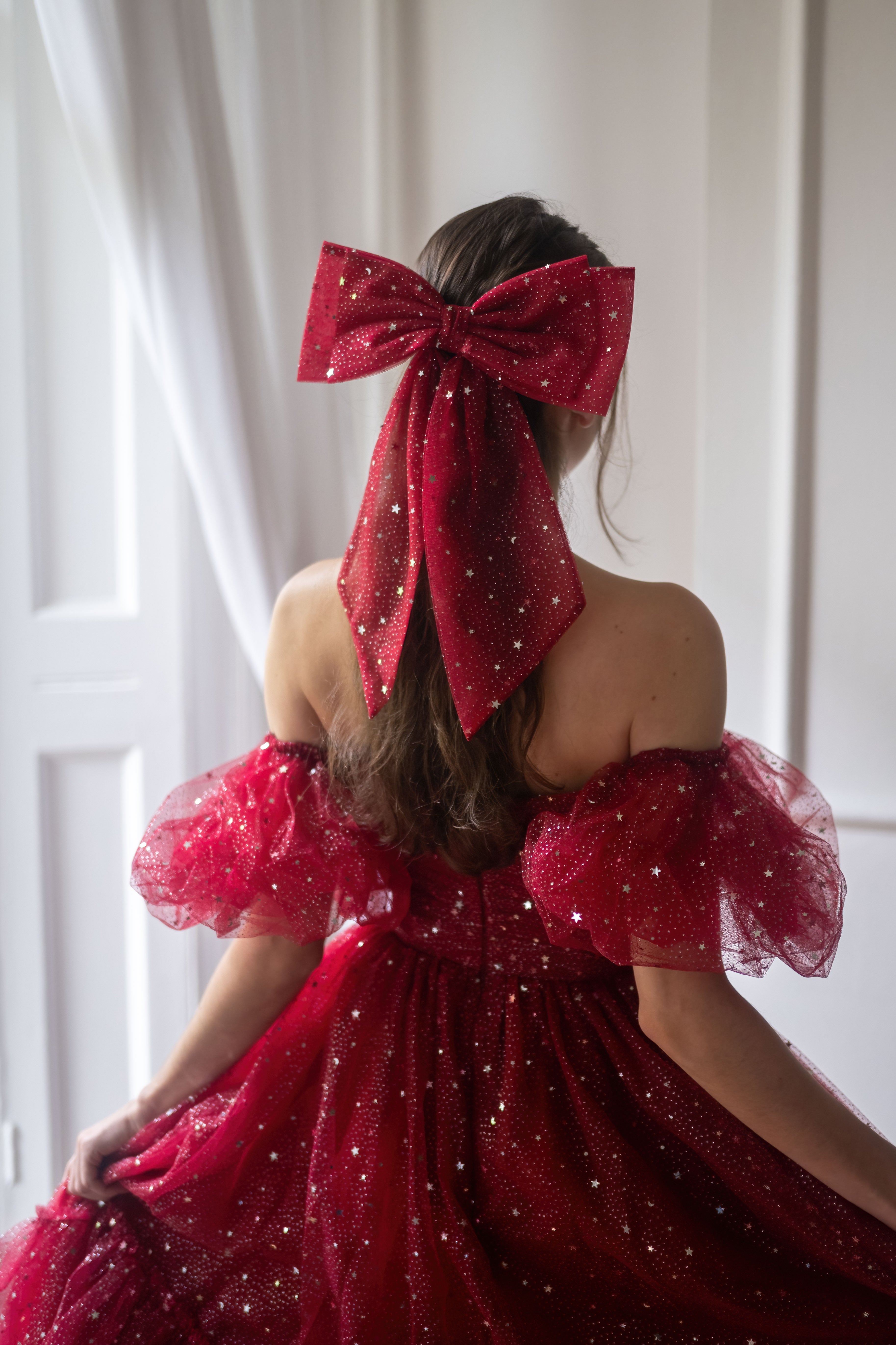 Ruby Slippers Hair Bow