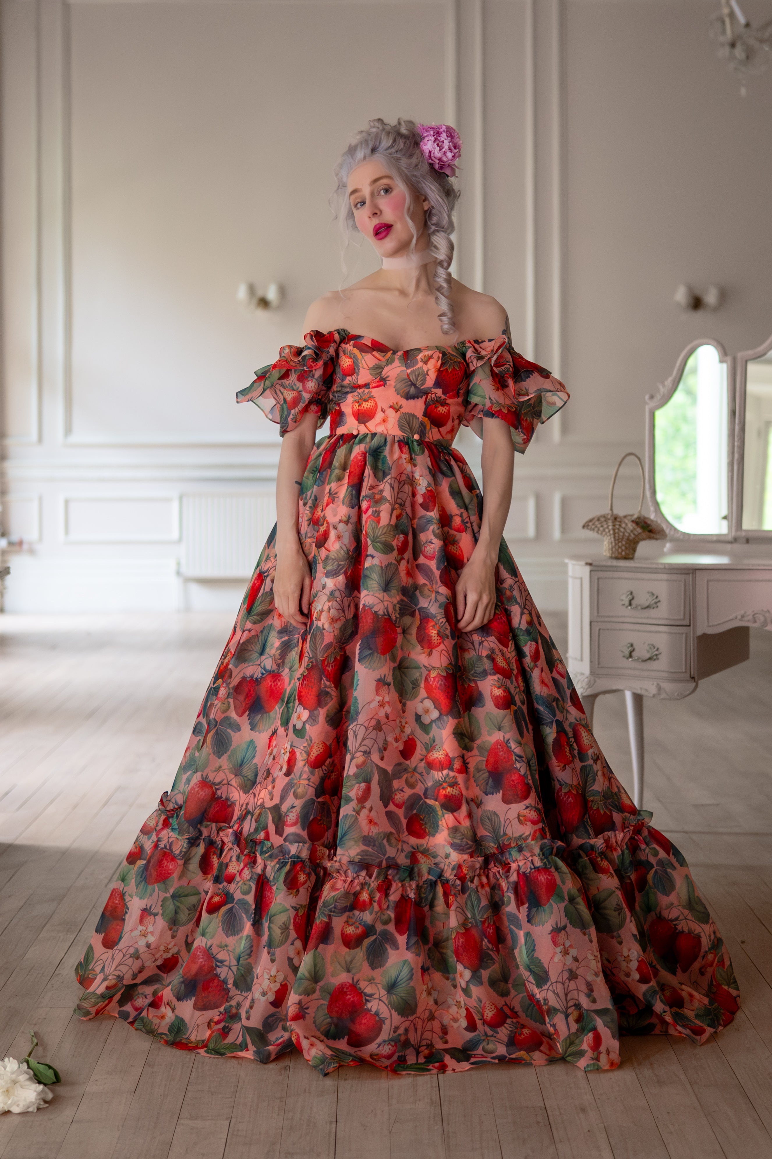 Scarlet Scandal Sorority Gown