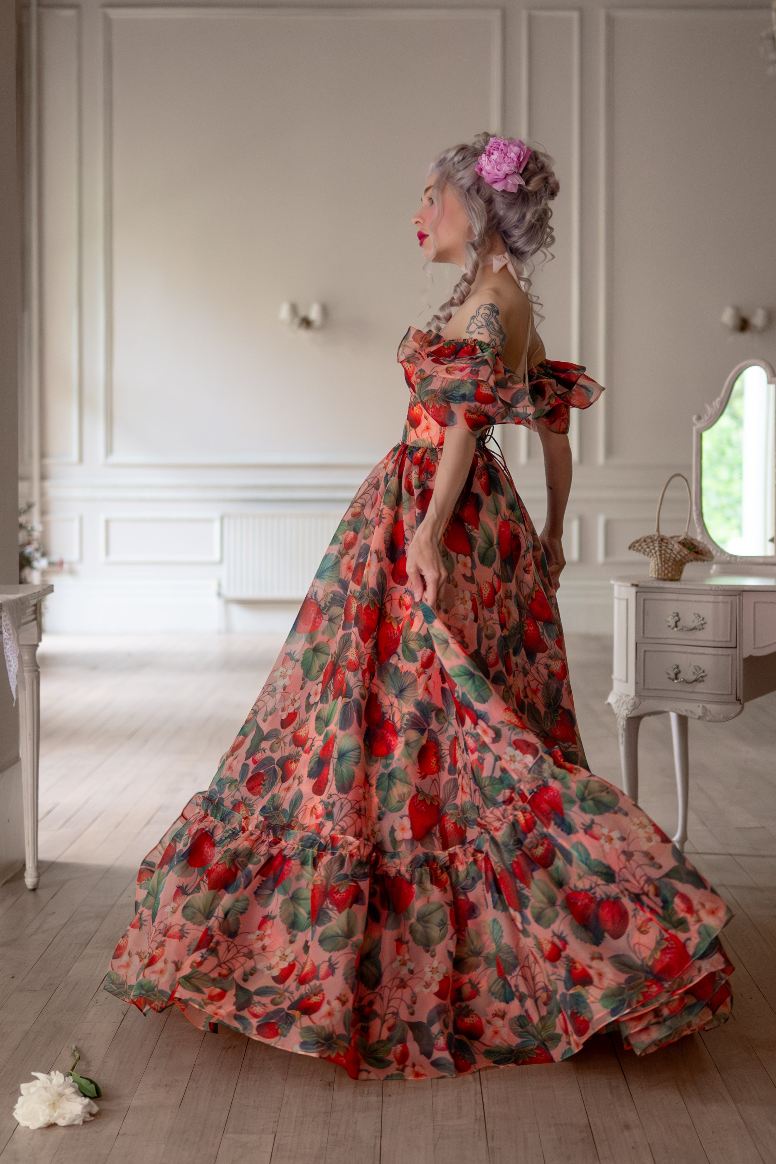 Scarlet Scandal Sorority Gown