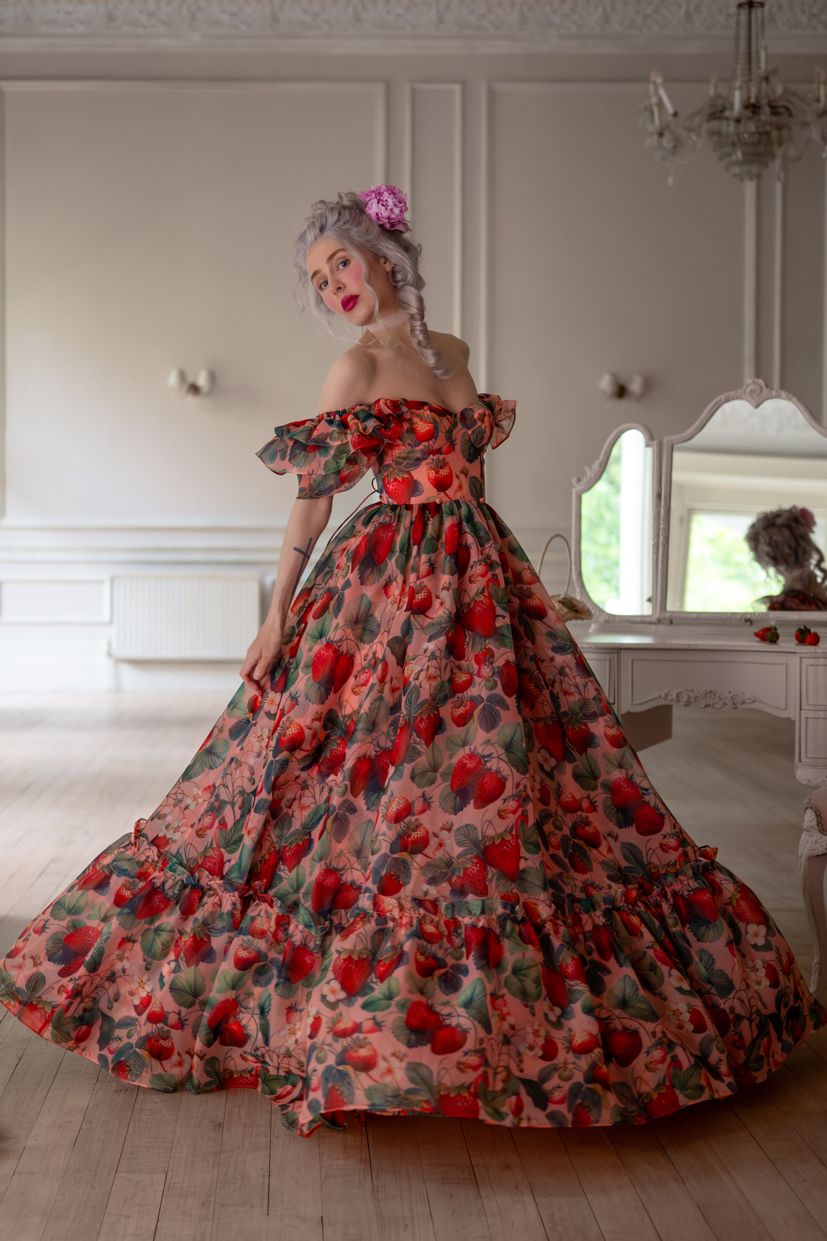 Scarlet Scandal Sorority Gown