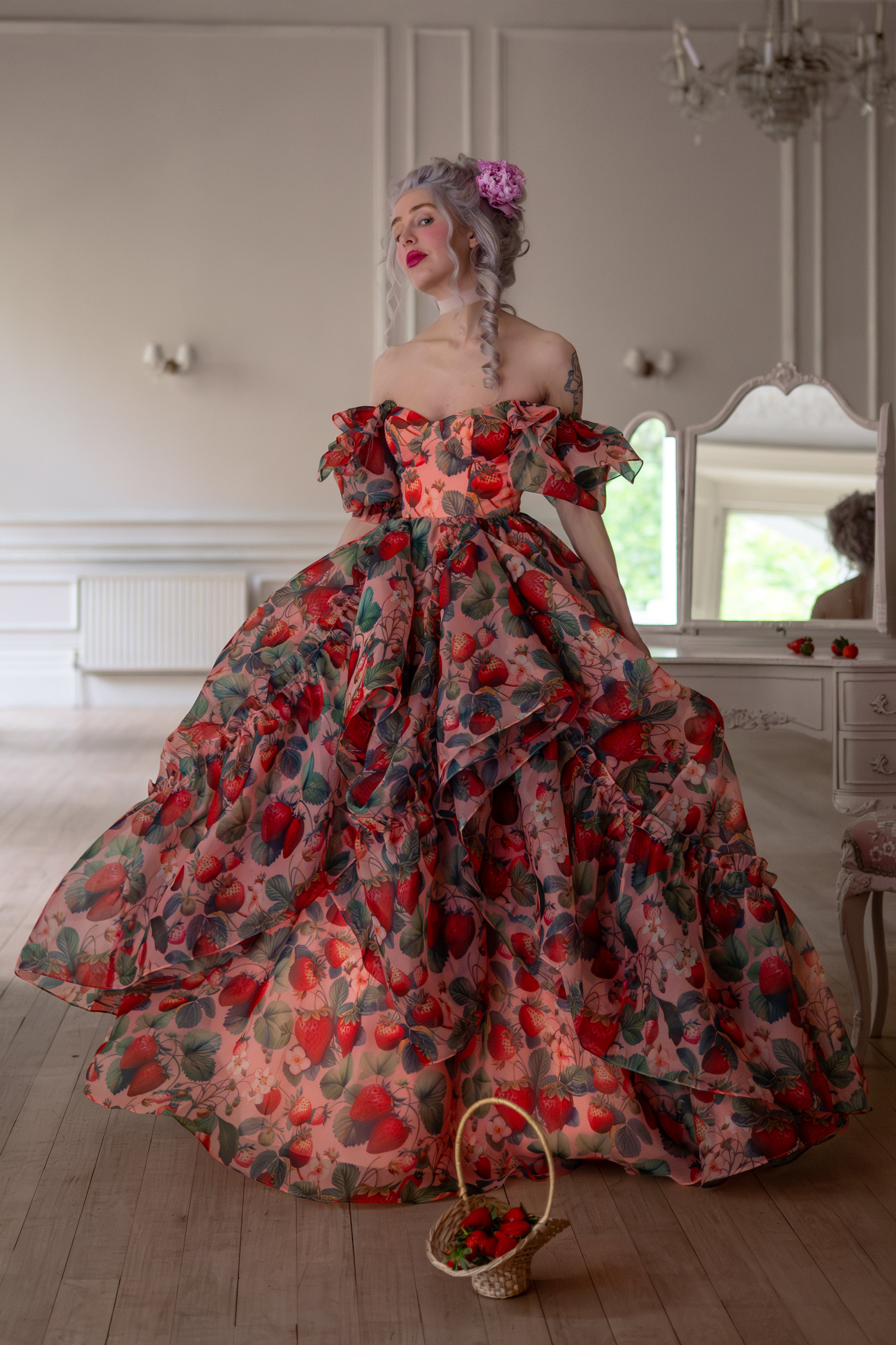 Scarlet Scandal Sorority Gown