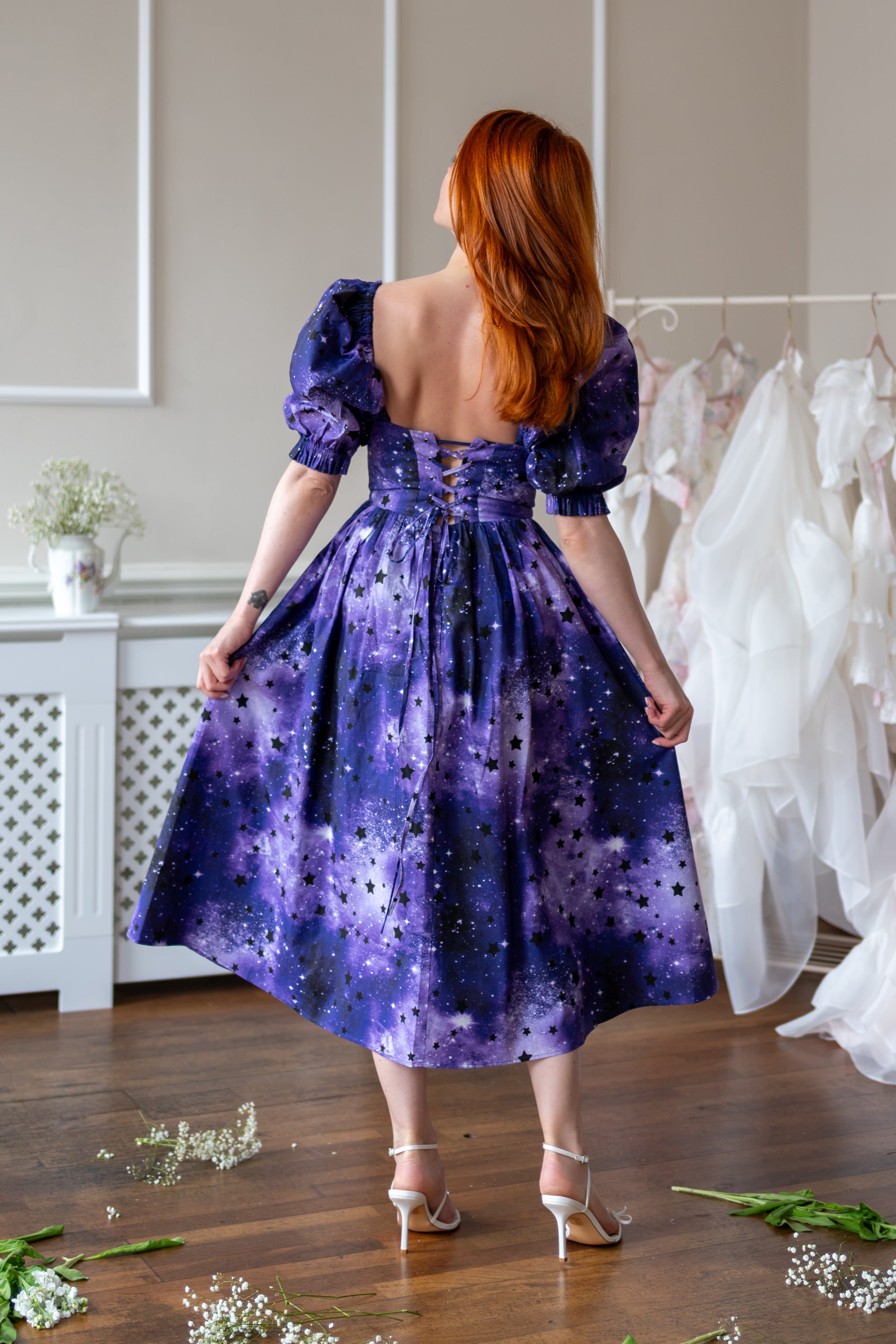 Season of the Witch Larkspur Dress