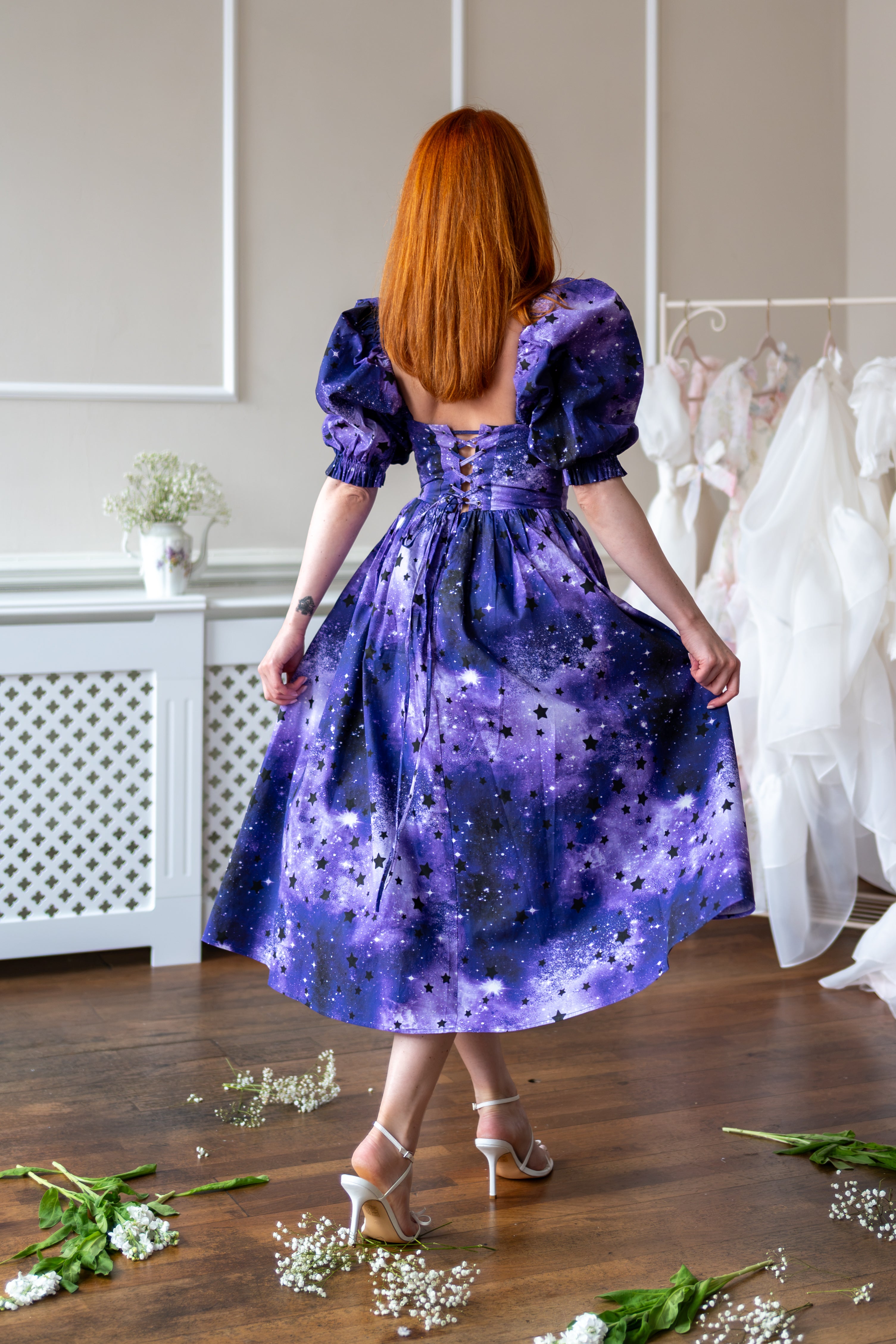 Season of the Witch Larkspur Dress