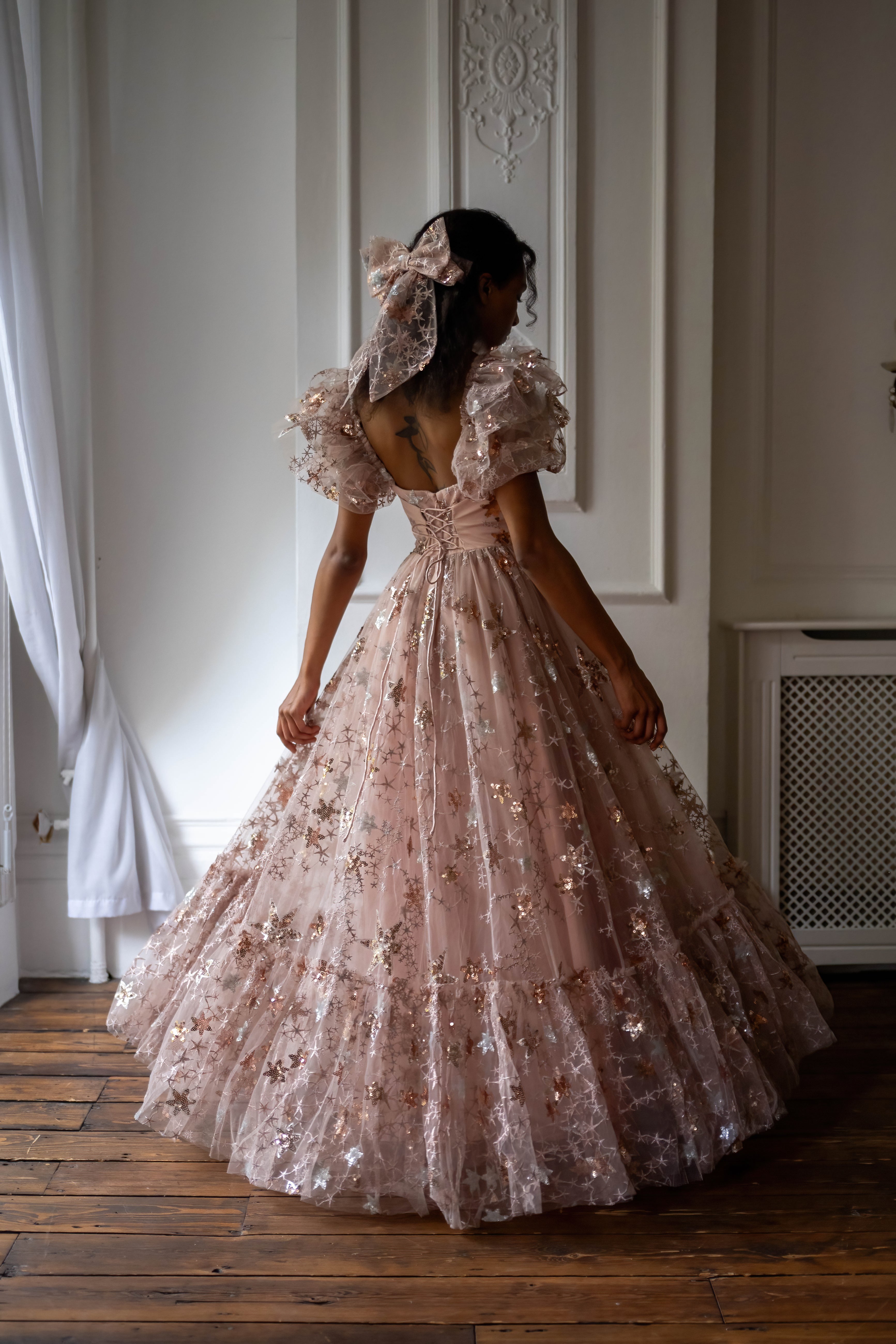 Star-Crossed Lovers Sorority Gown