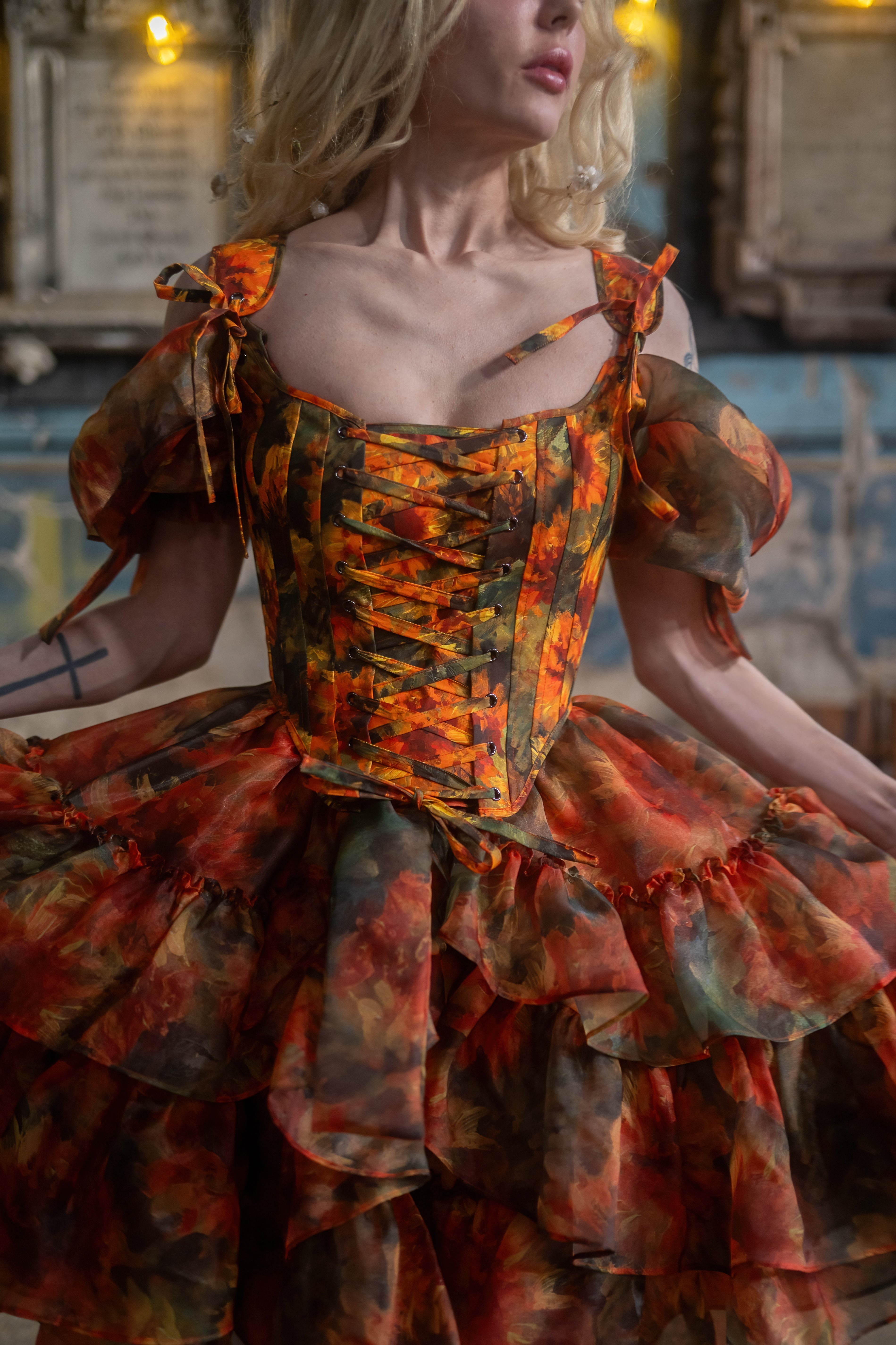 Sunflower Kiss Galatea Corset