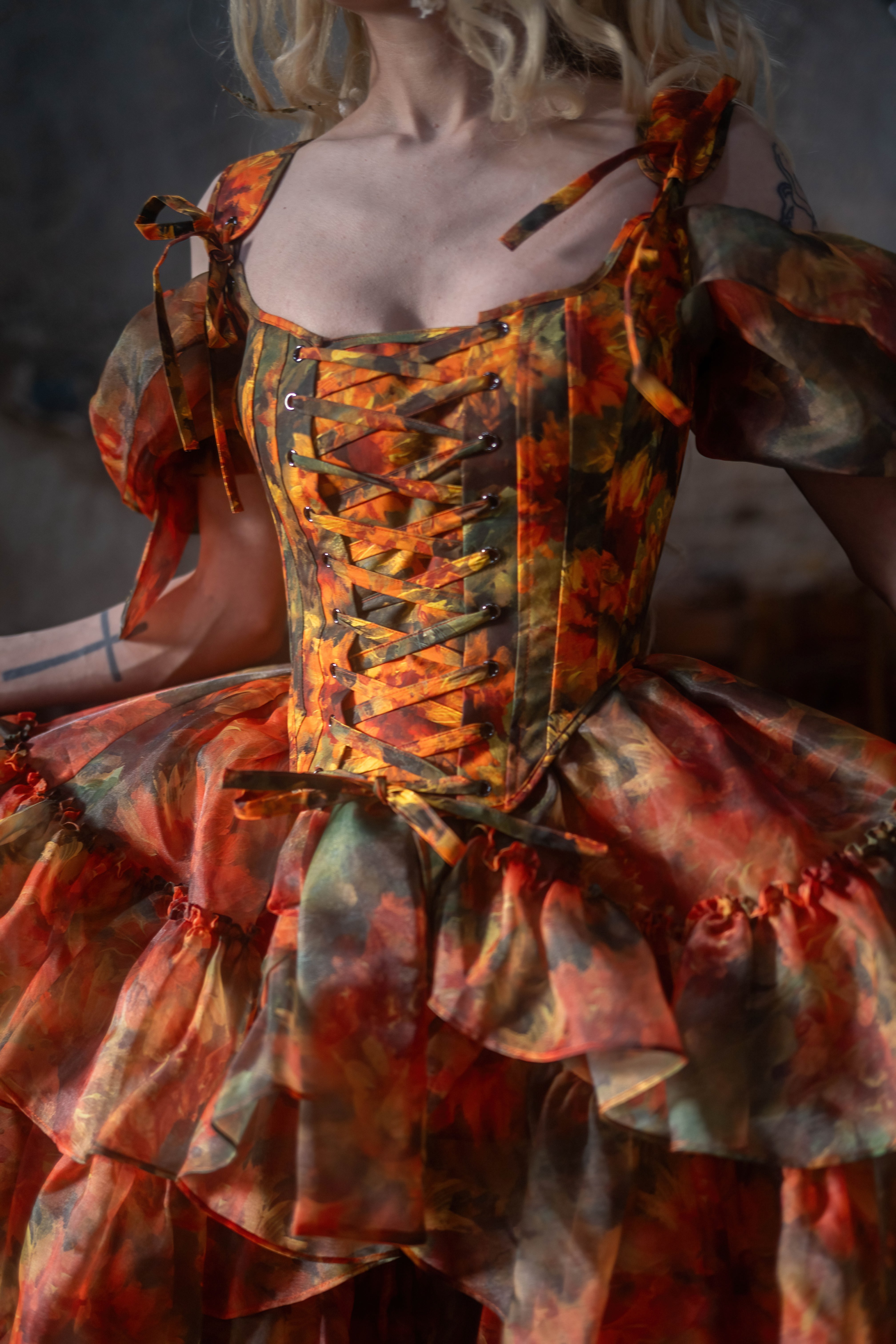 Sunflower Kiss Galatea Corset