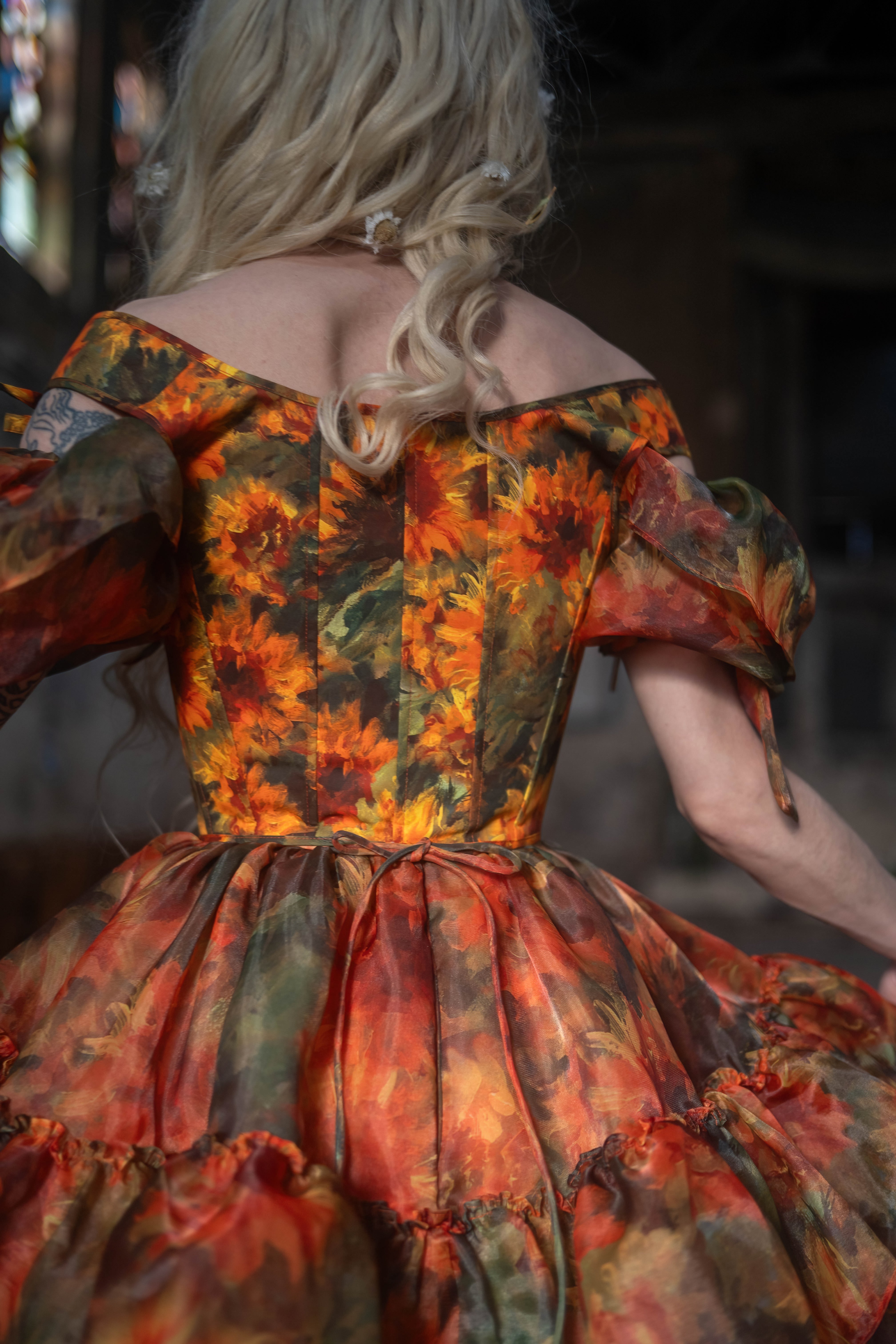 Sunflower Kiss Galatea Corset