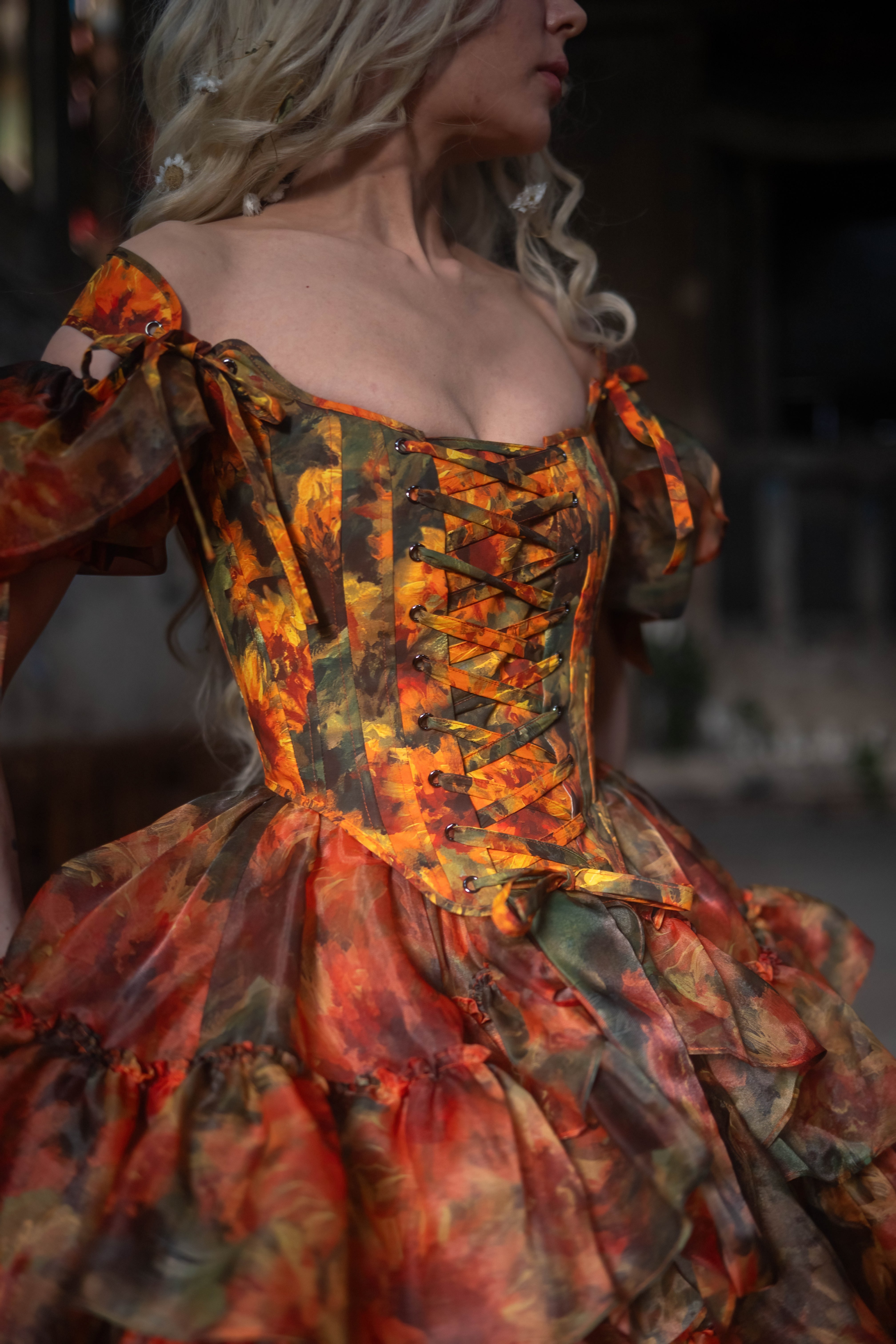 Sunflower Kiss Galatea Corset