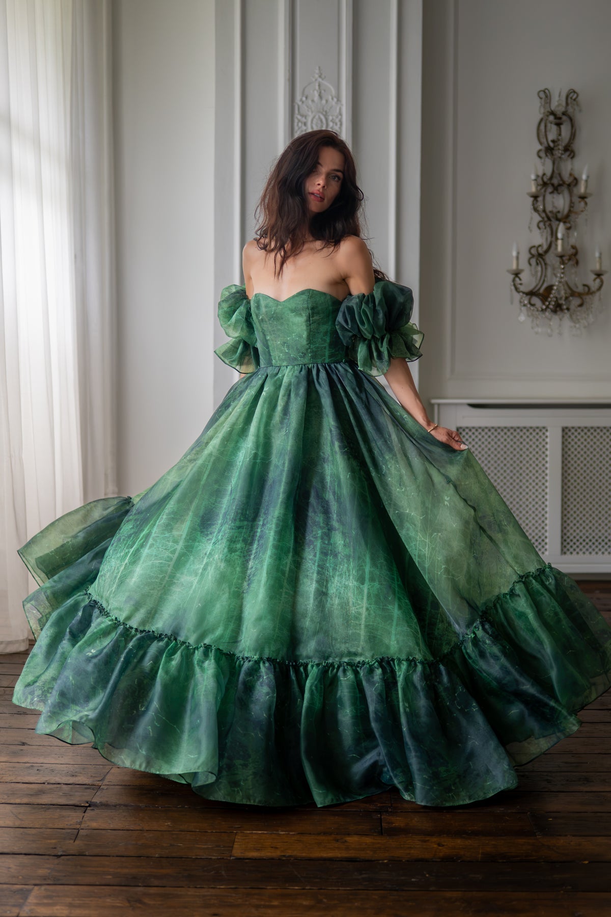 The Green Spell Belle Gown