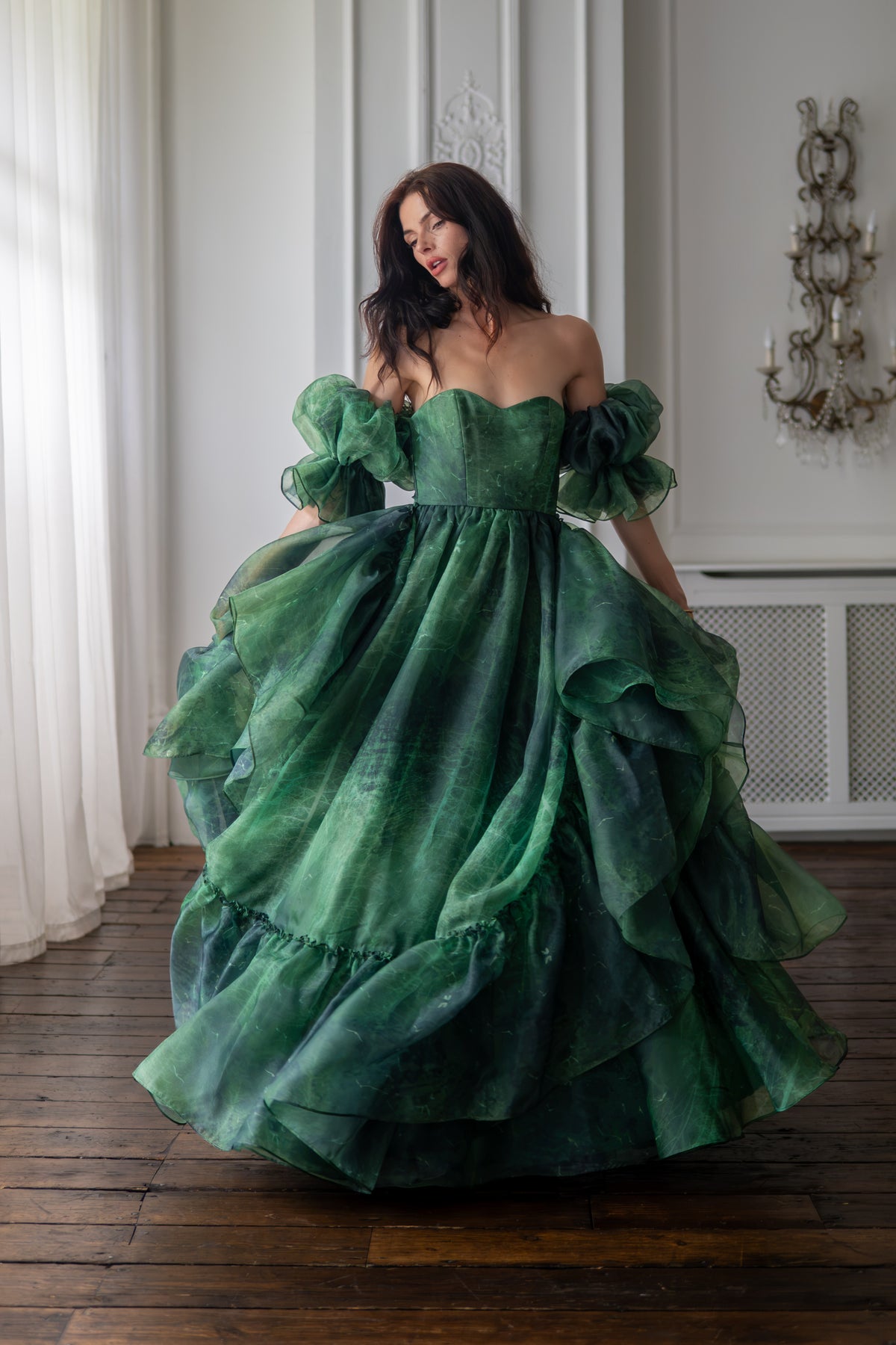 The Green Spell Belle Gown