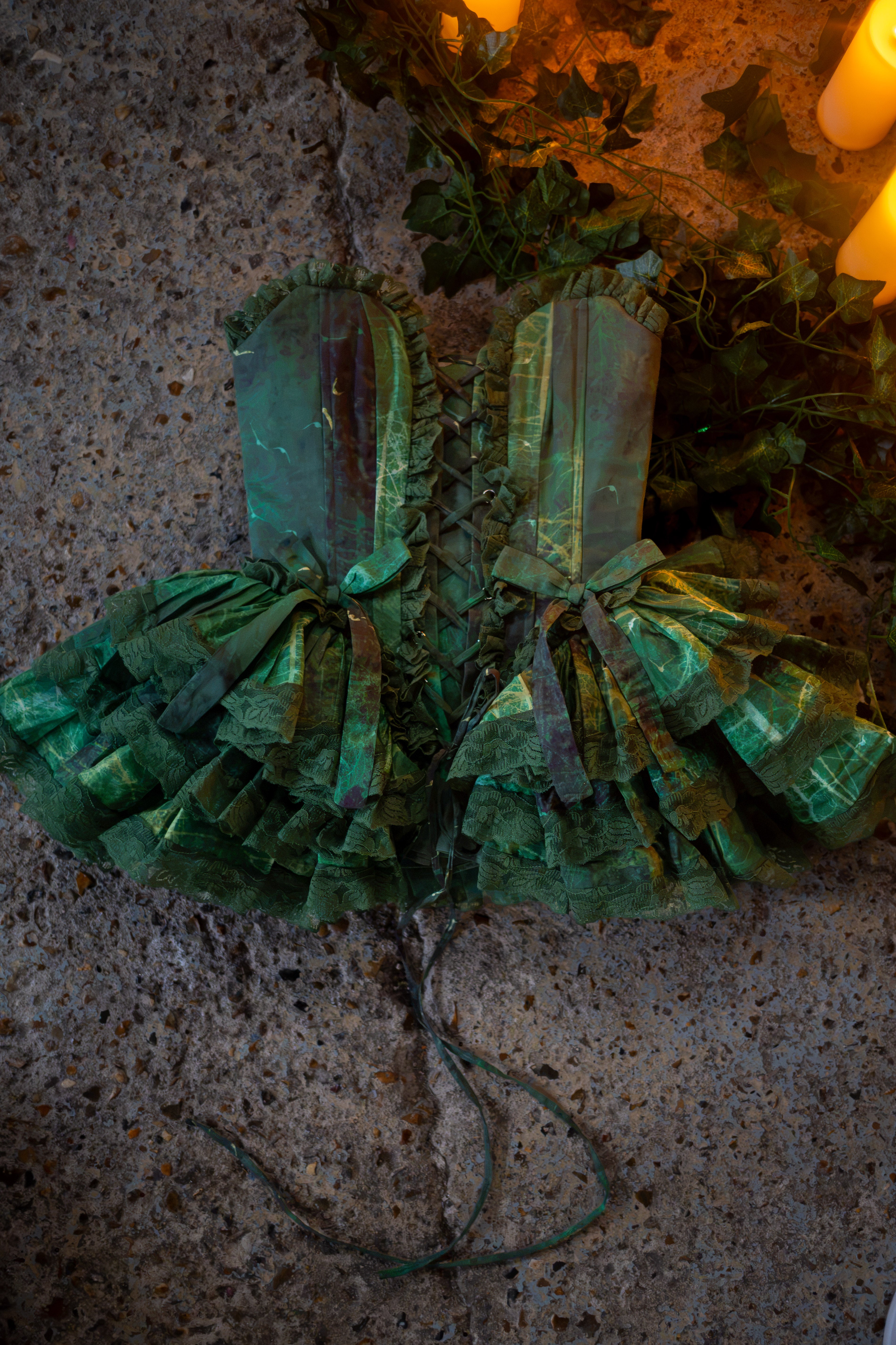 The Green Spell Montespan Corset