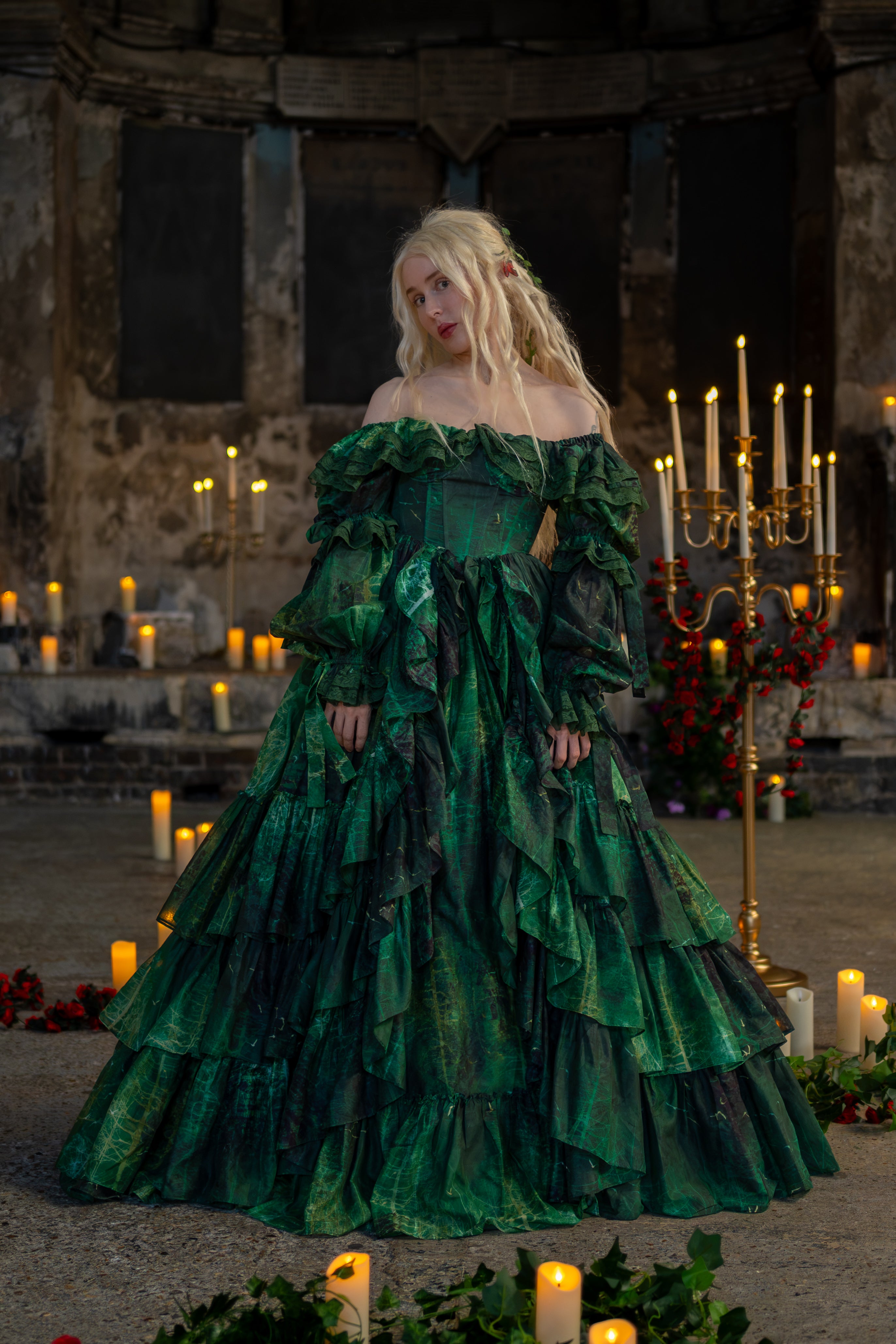 The Green Spell Vesper Gown