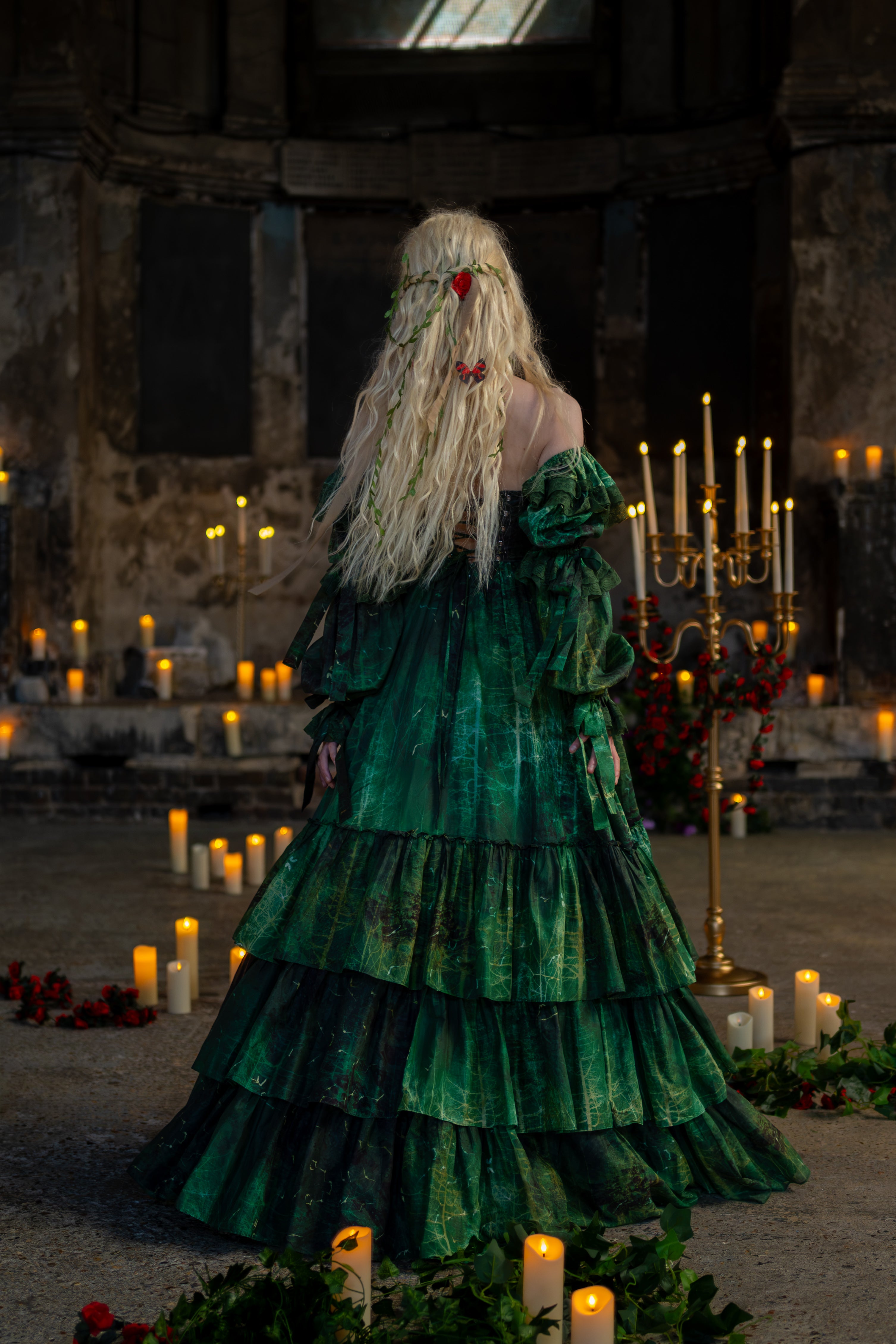 The Green Spell Vesper Gown