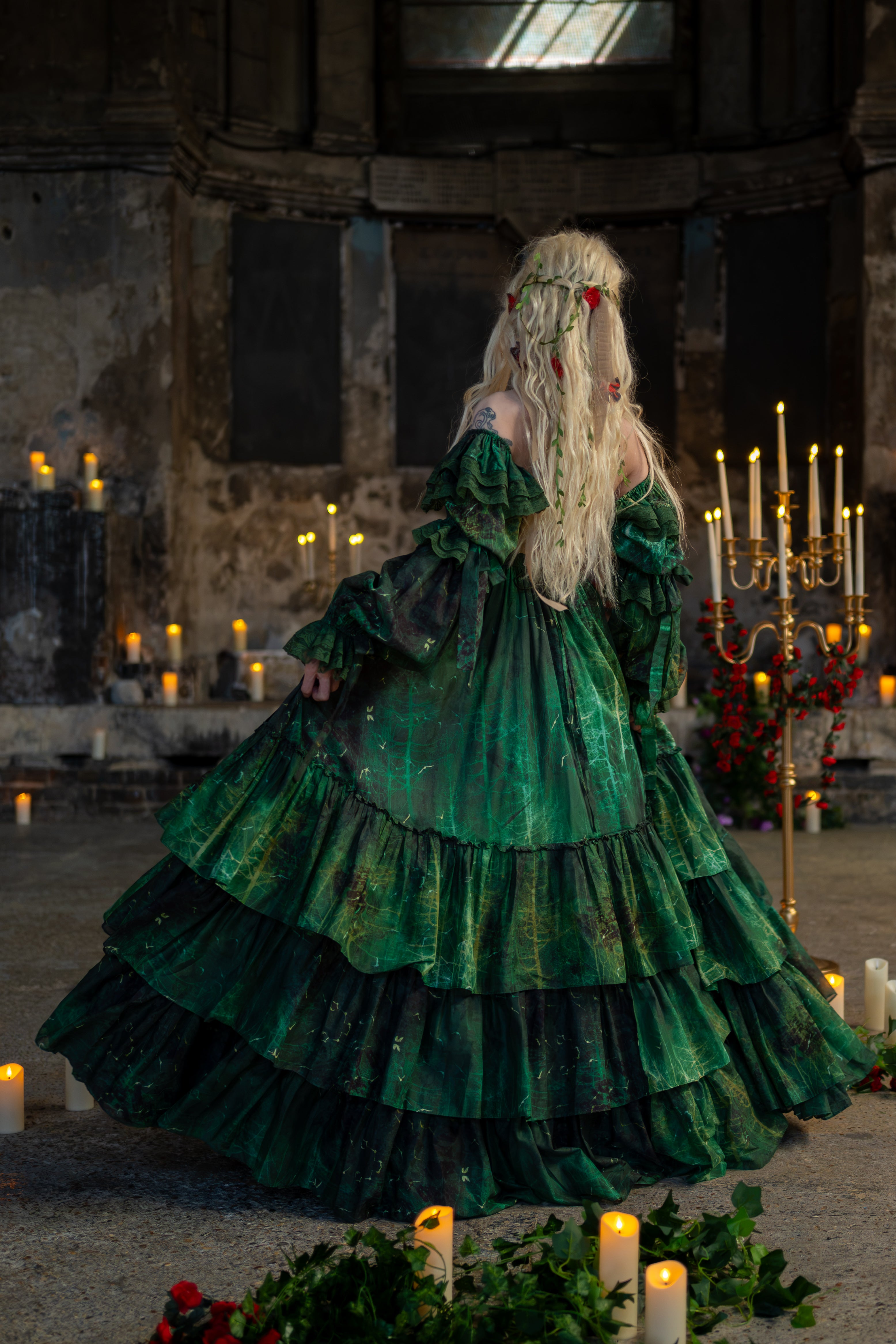 The Green Spell Vesper Gown