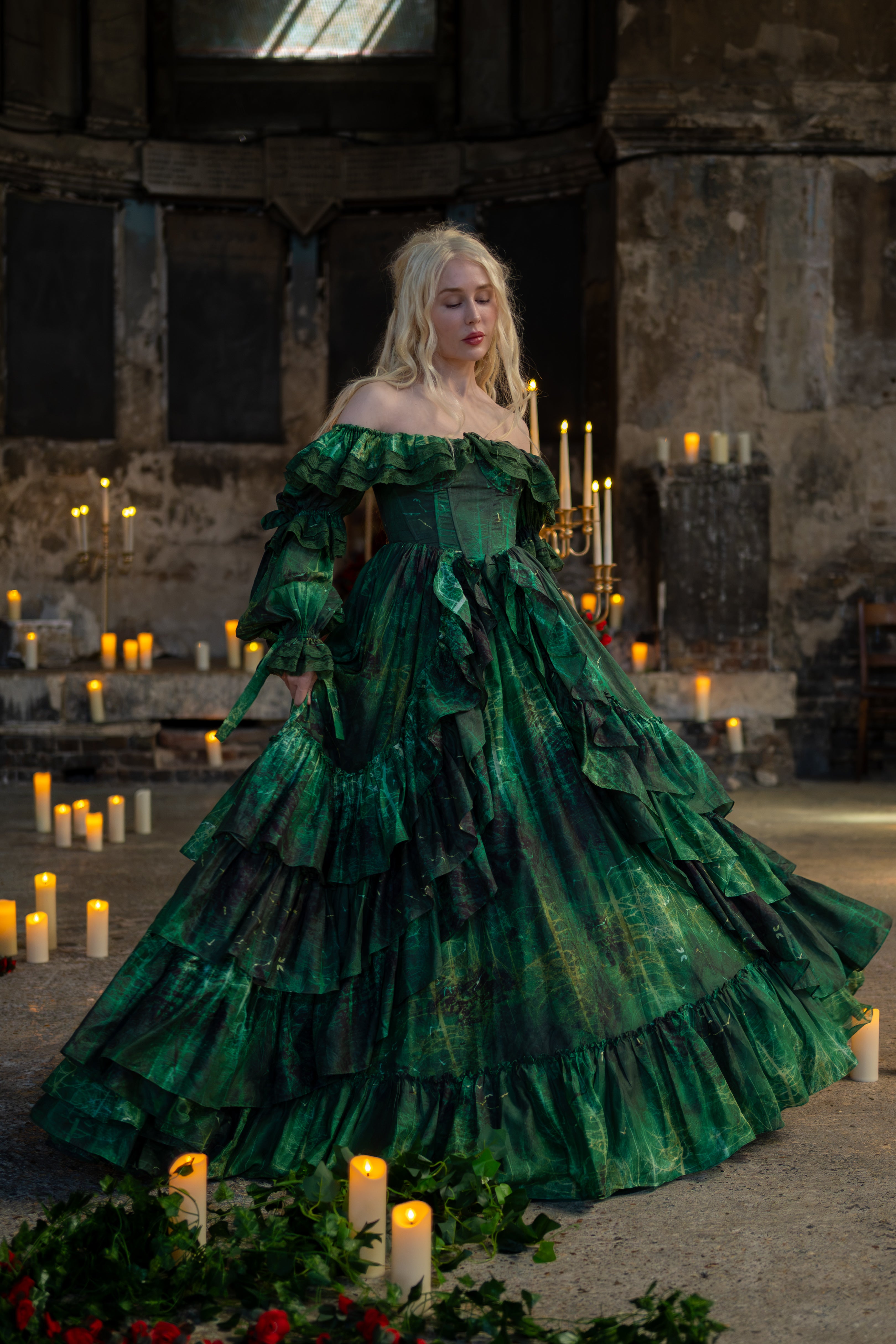 The Green Spell Vesper Gown