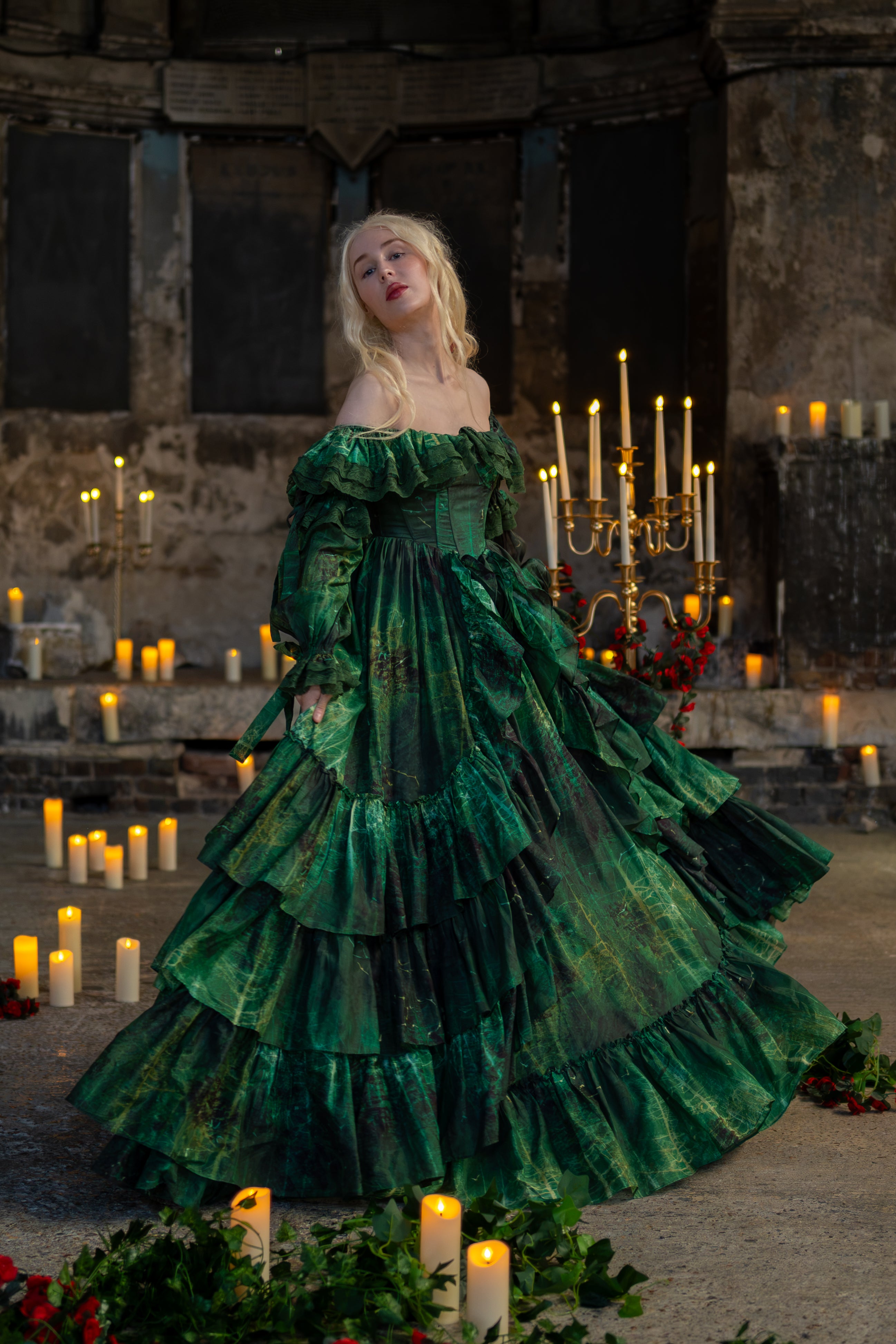 The Green Spell Vesper Gown