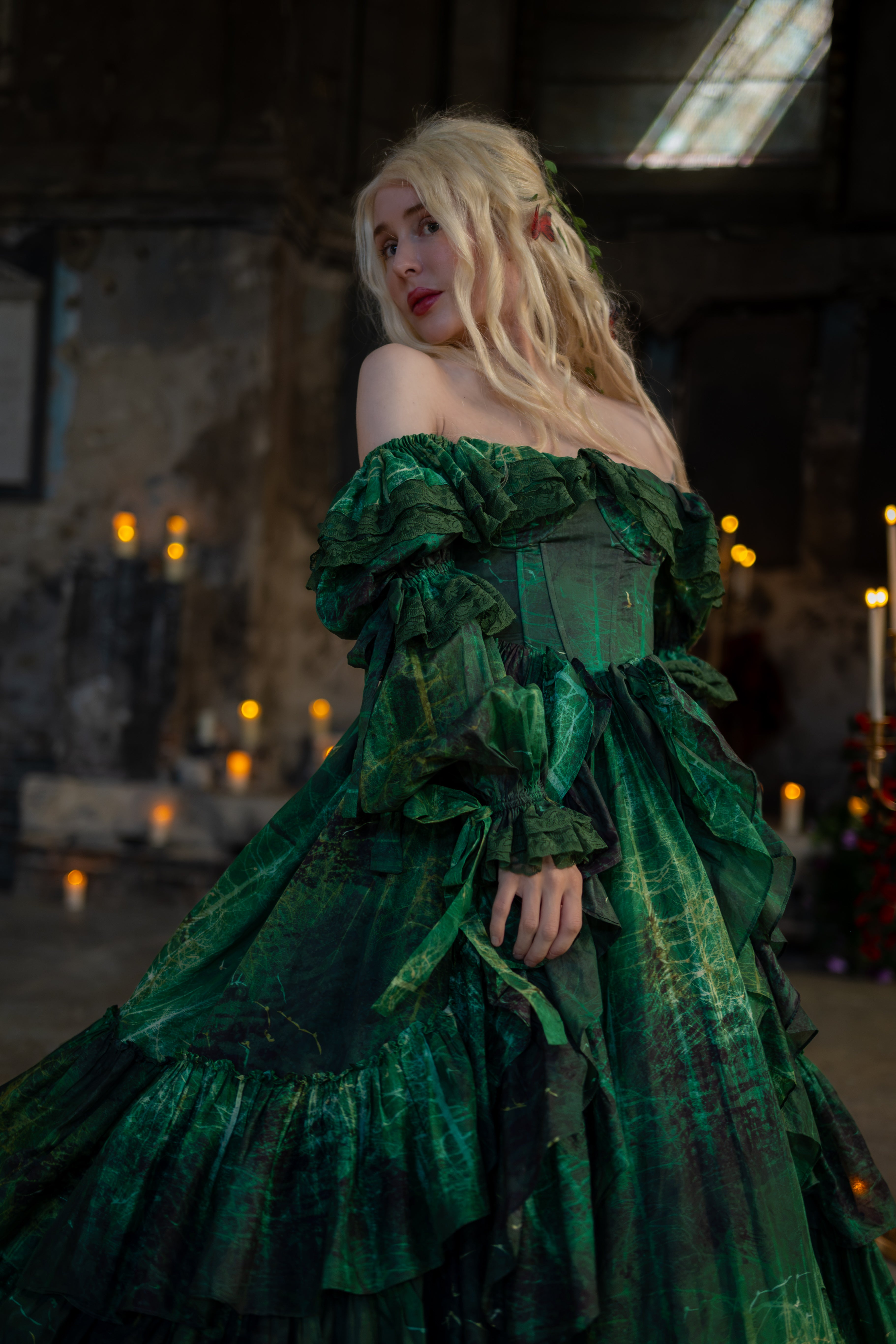 The Green Spell Vesper Gown
