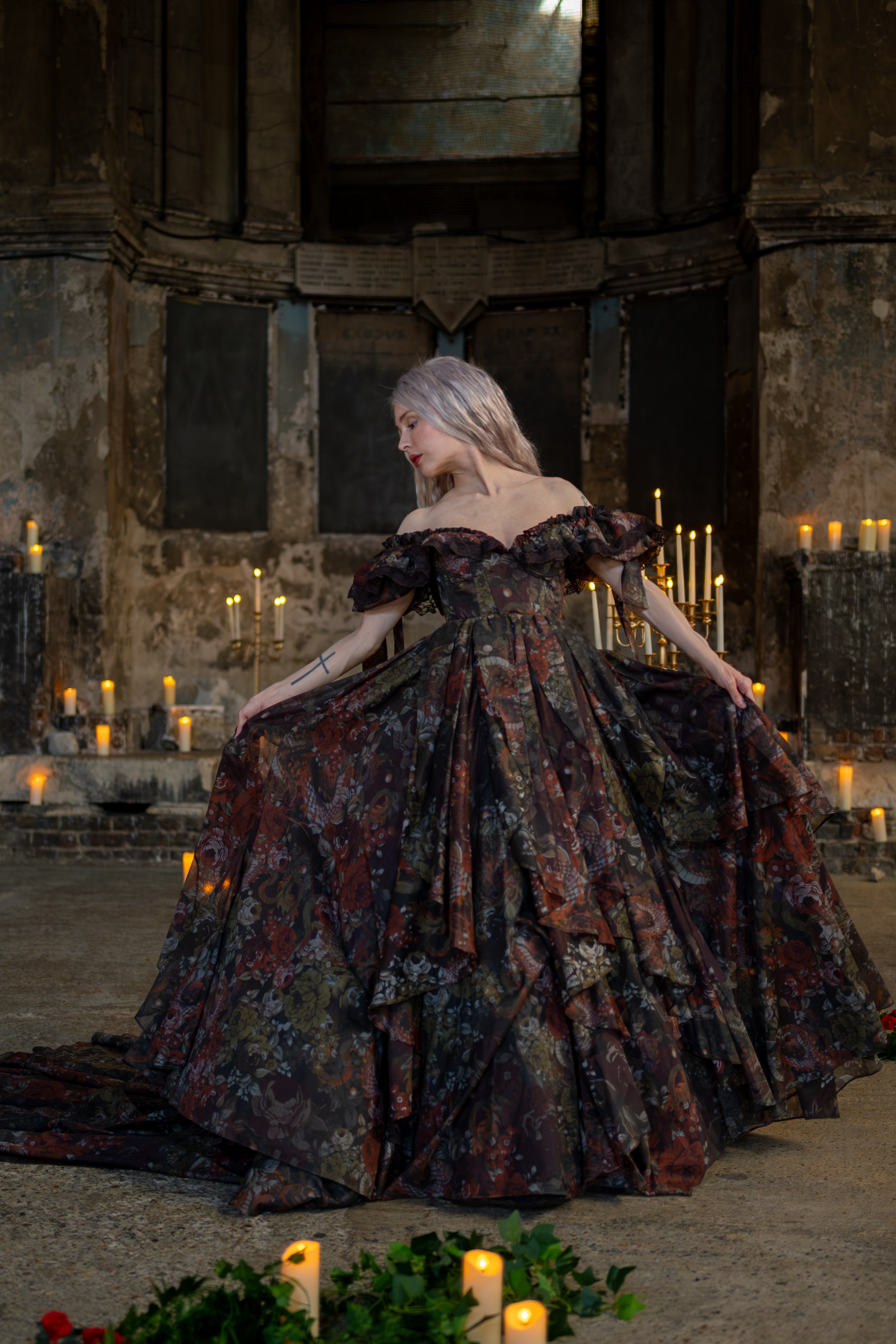 Under Elder Moon Evensong Gown