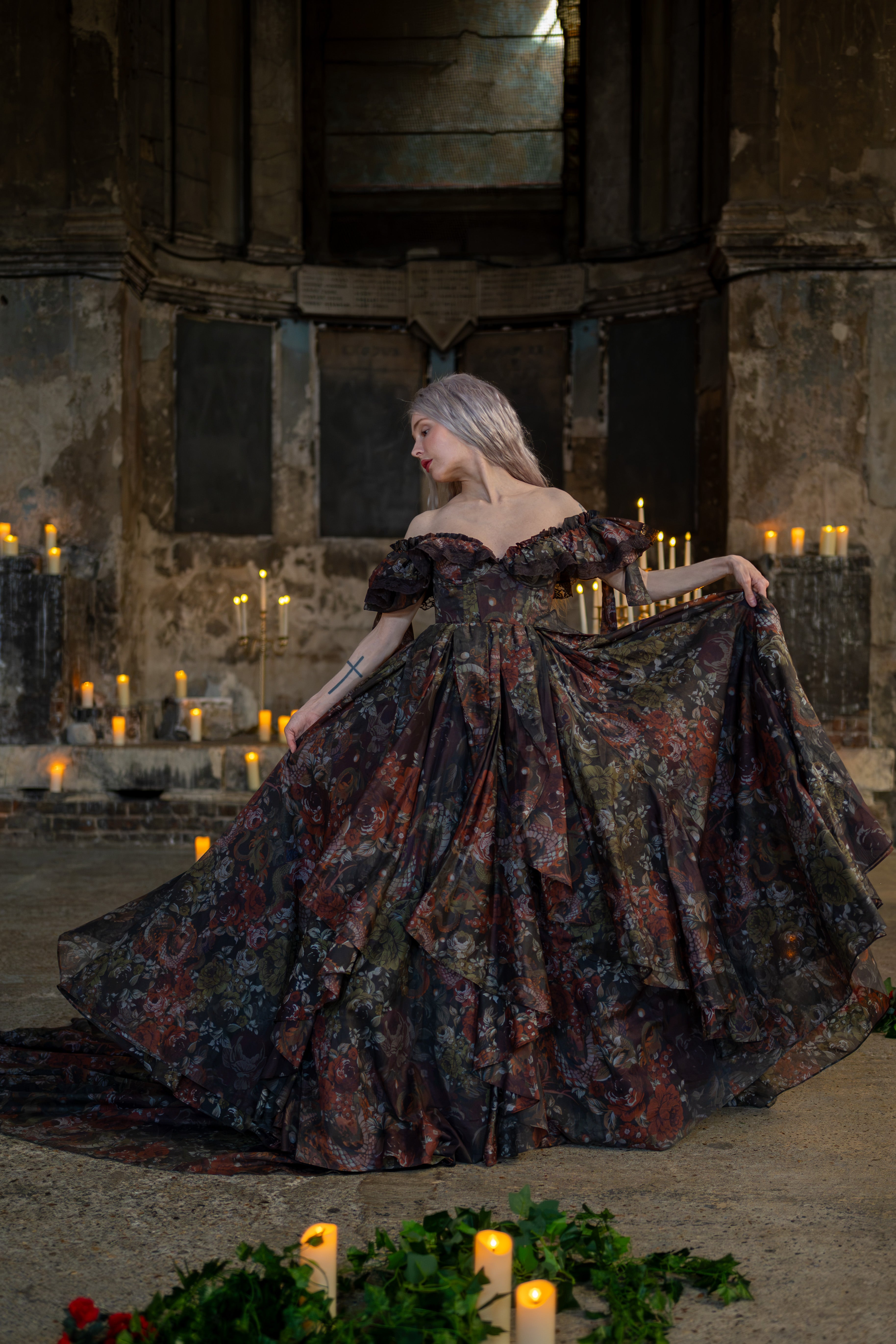 Under Elder Moon Evensong Gown