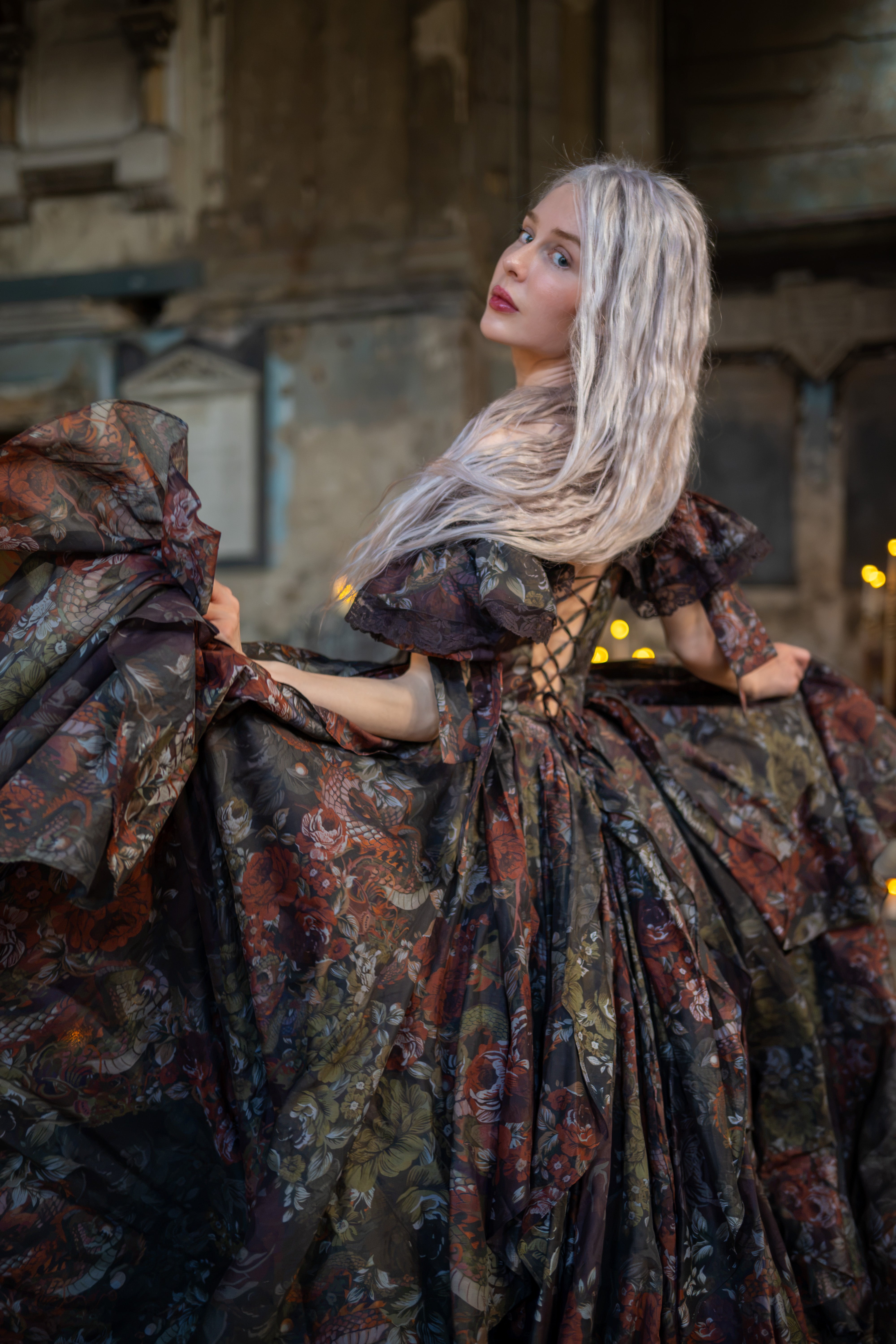 Under Elder Moon Evensong Gown