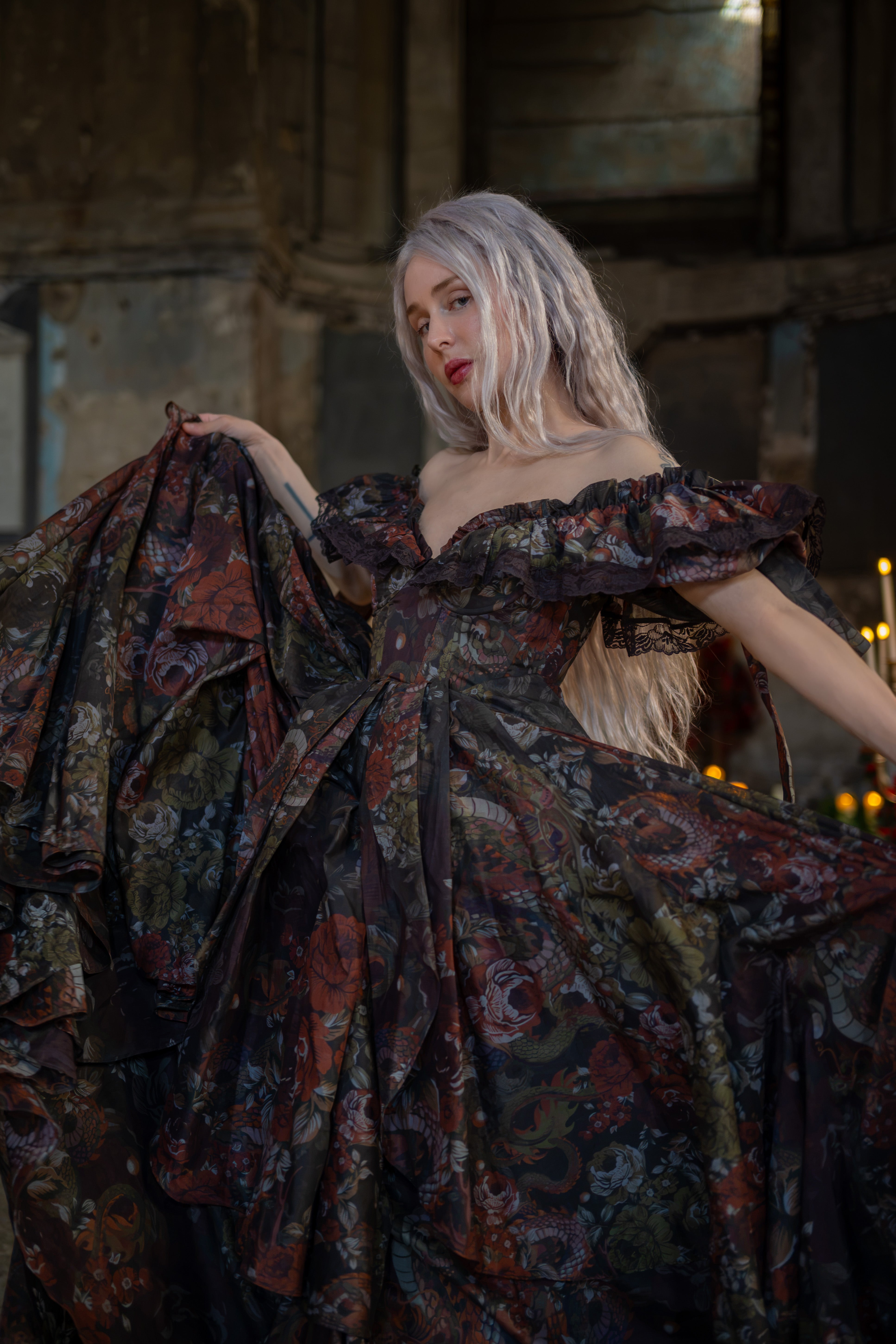 Under Elder Moon Evensong Gown
