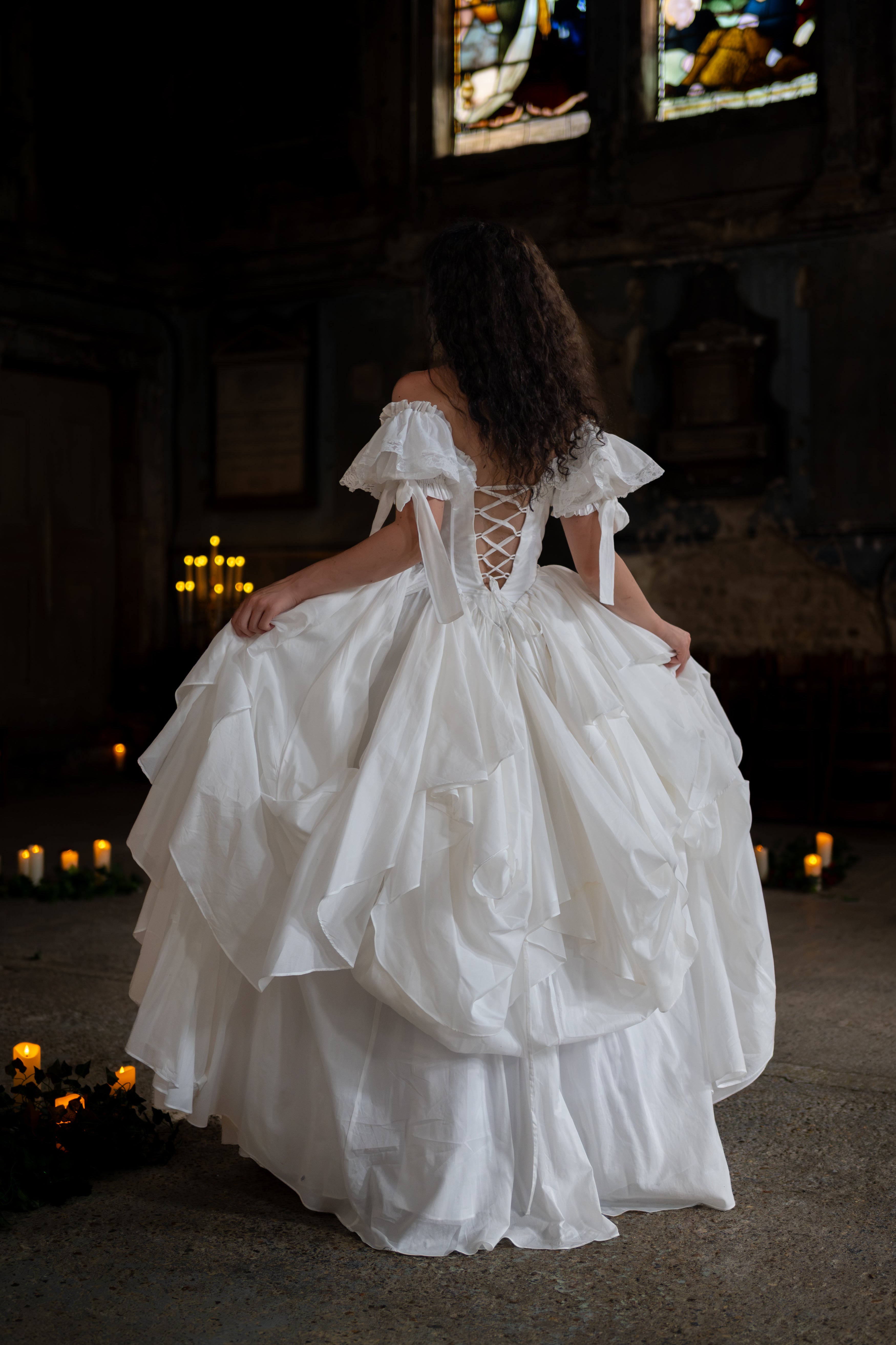 Under Starlit Boughs Bridal Gown