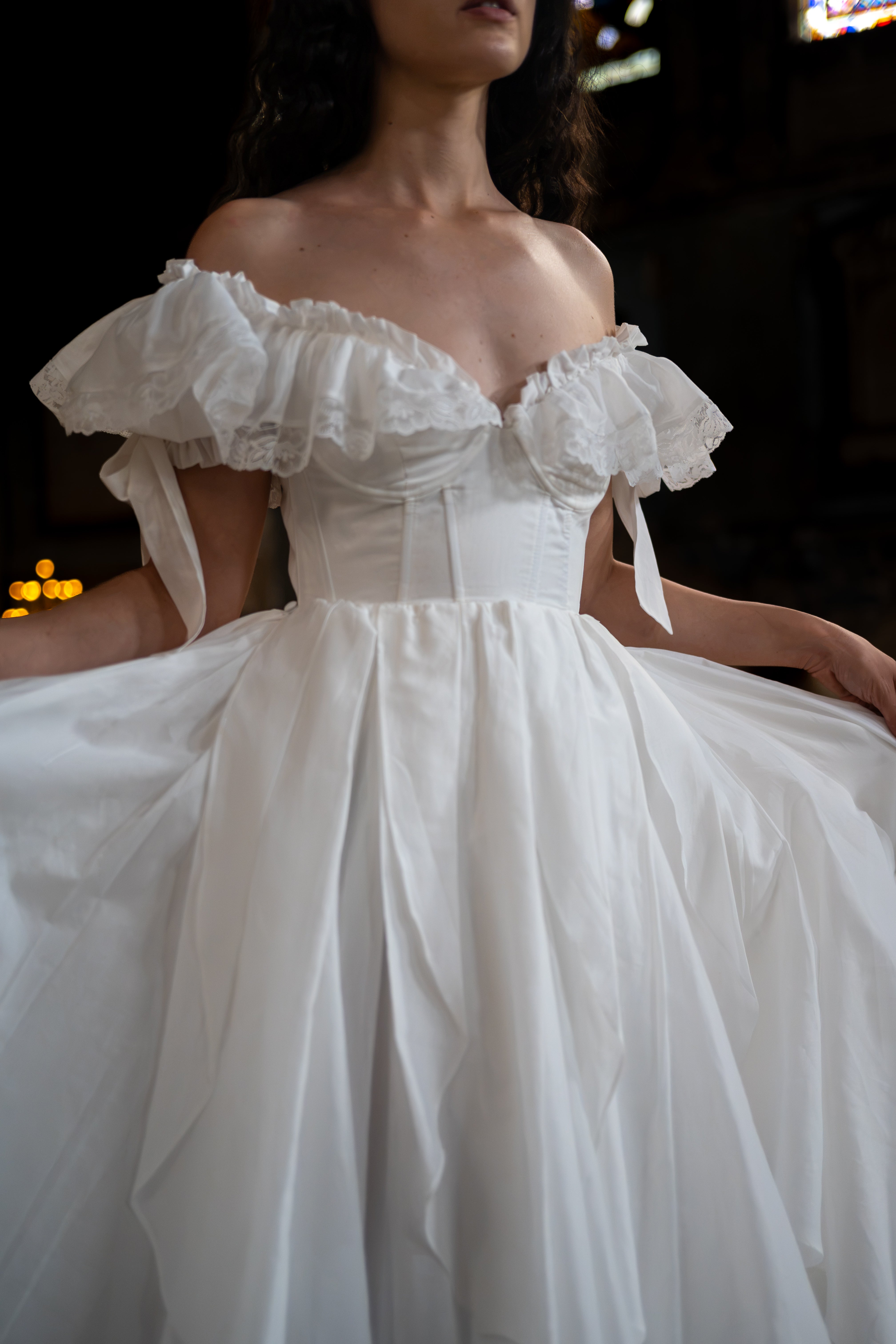 Under Starlit Boughs Bridal Gown