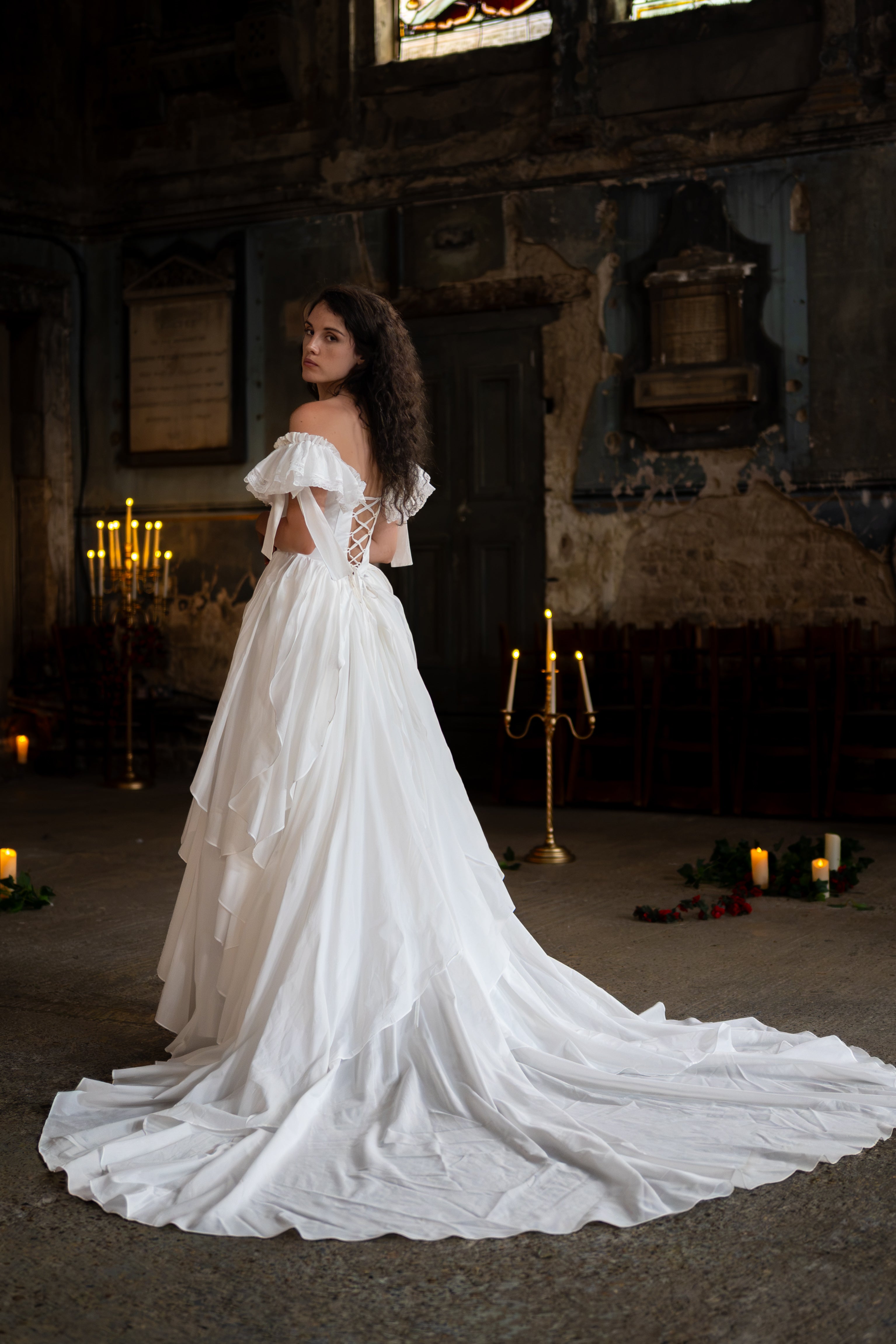 Under Starlit Boughs Bridal Gown