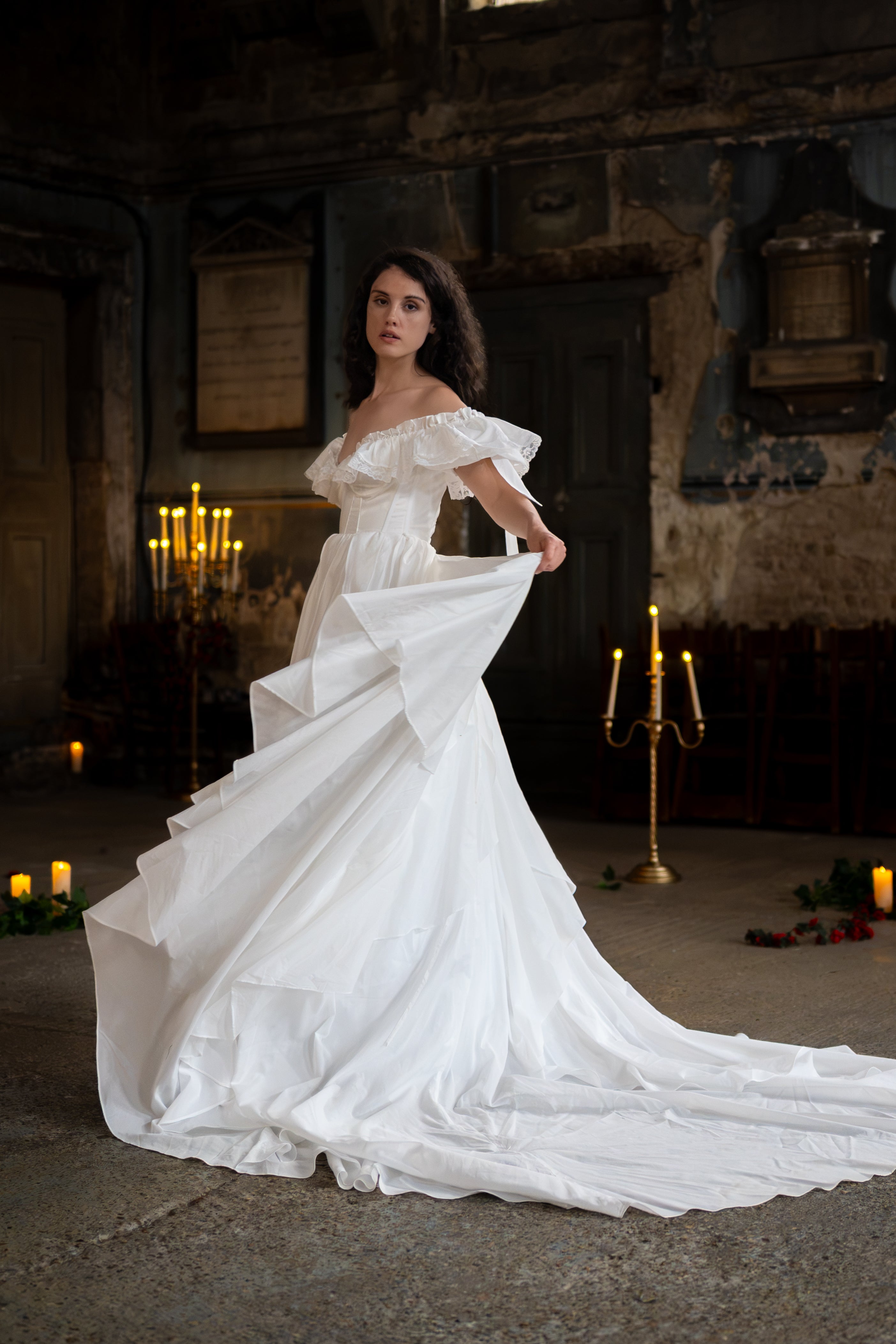 Under Starlit Boughs Bridal Gown