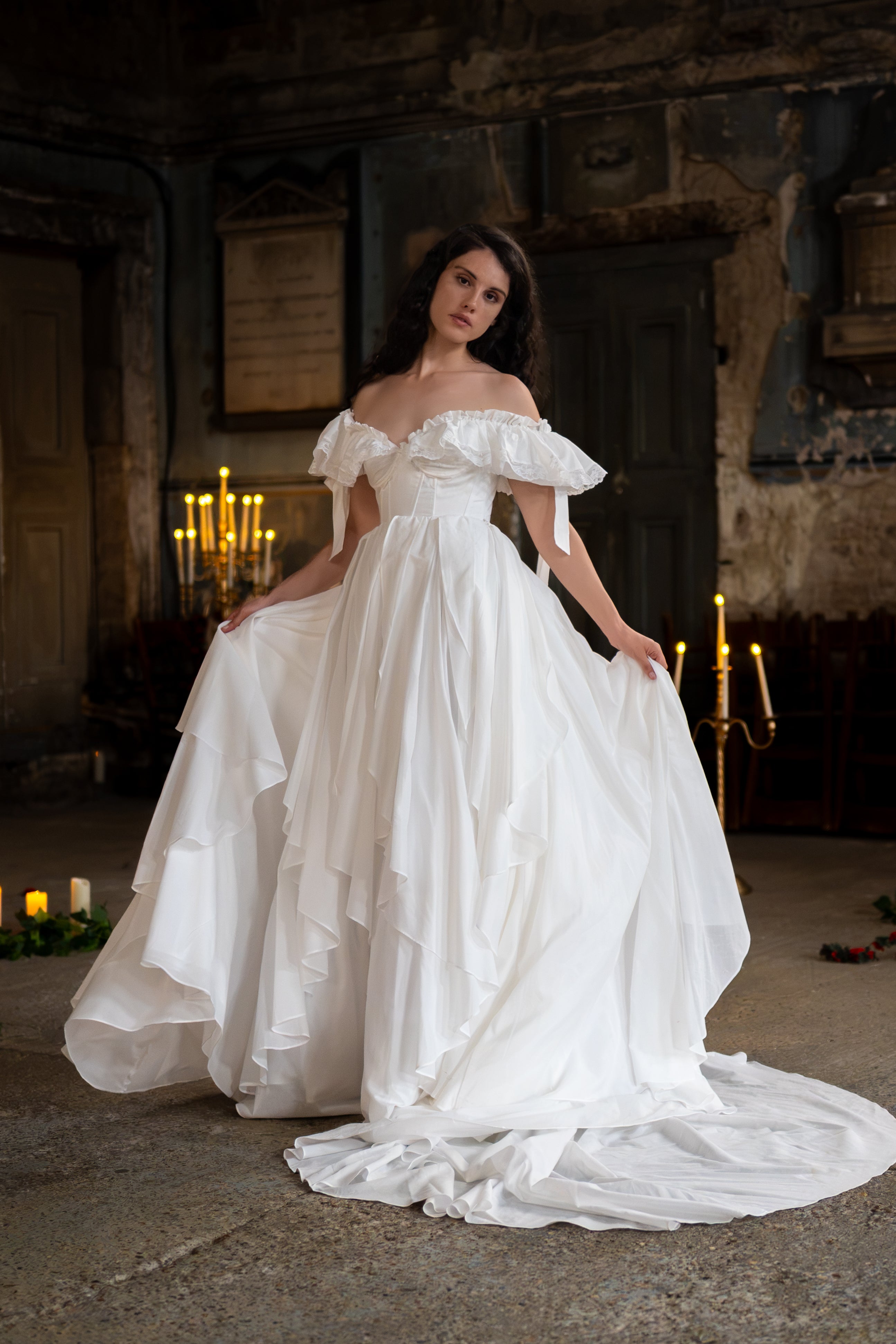 Under Starlit Boughs Bridal Gown