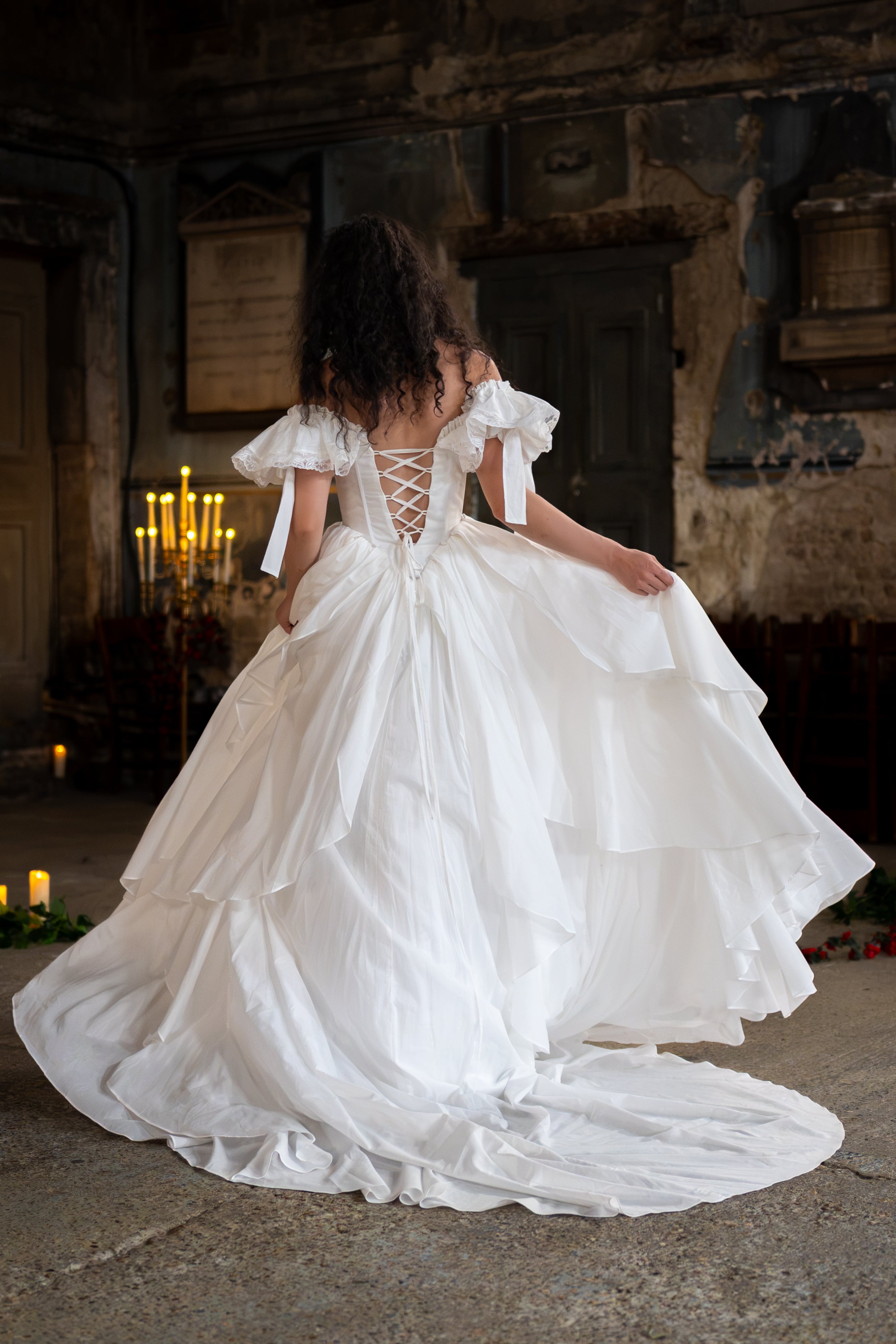 Under Starlit Boughs Bridal Gown