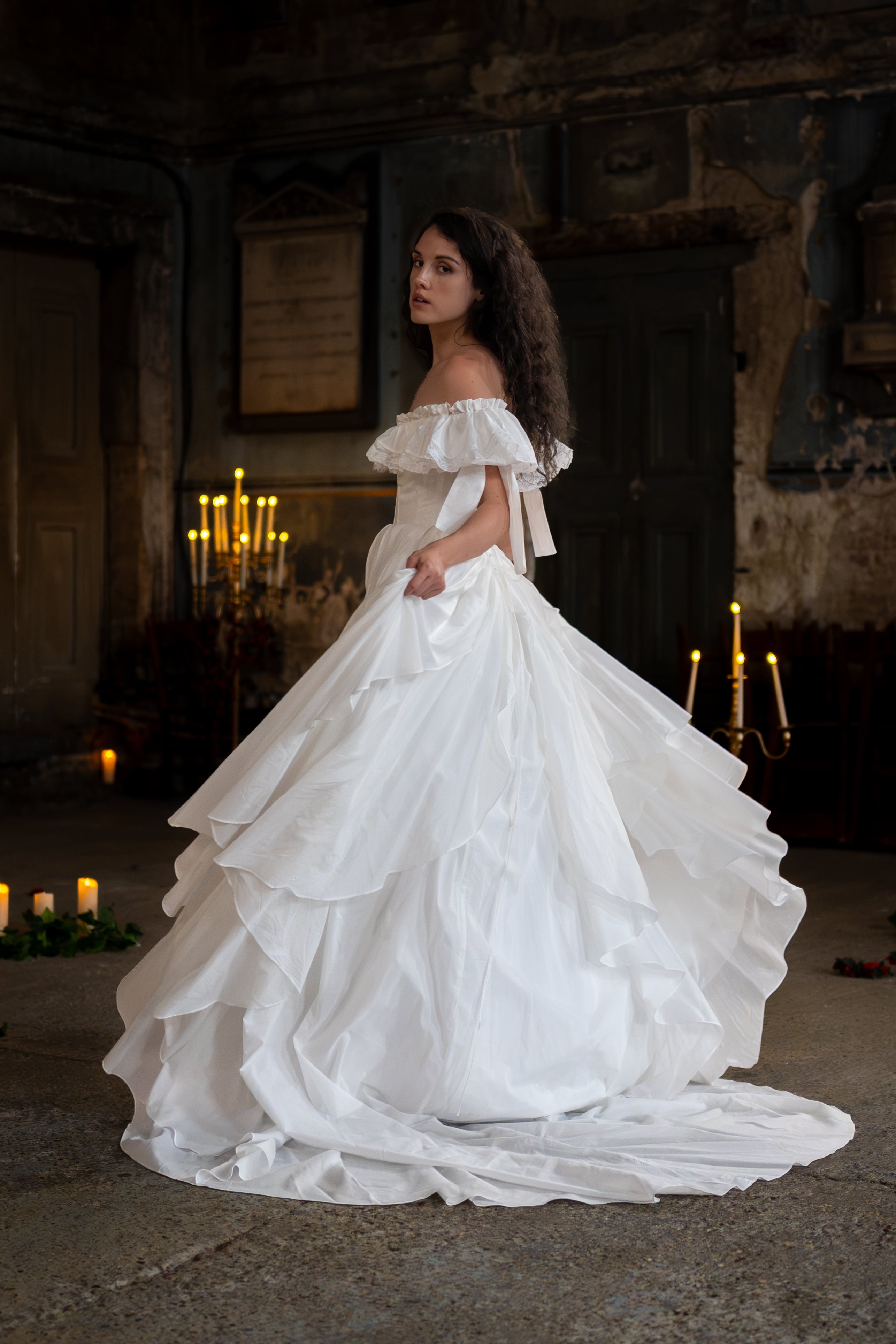 Under Starlit Boughs Bridal Gown
